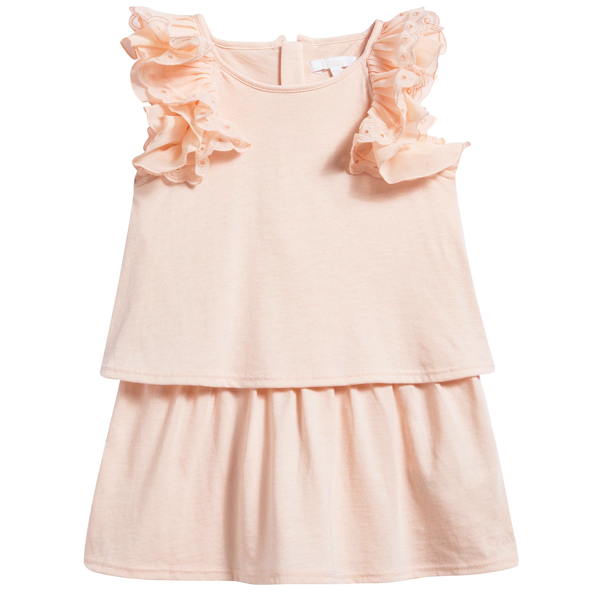 Baby Girls Poudre Cotton Dress