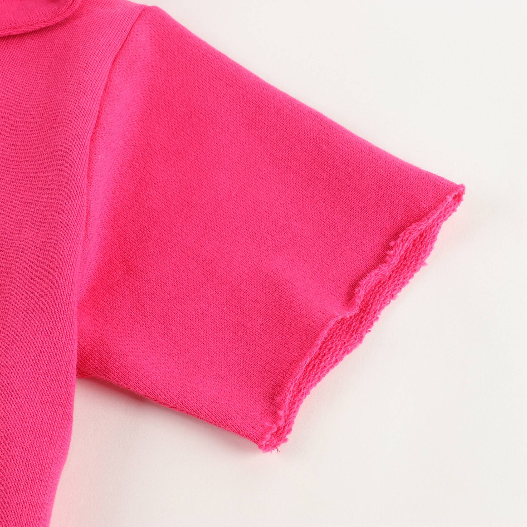 Baby Girls Fuschia Printed Sweatshirt