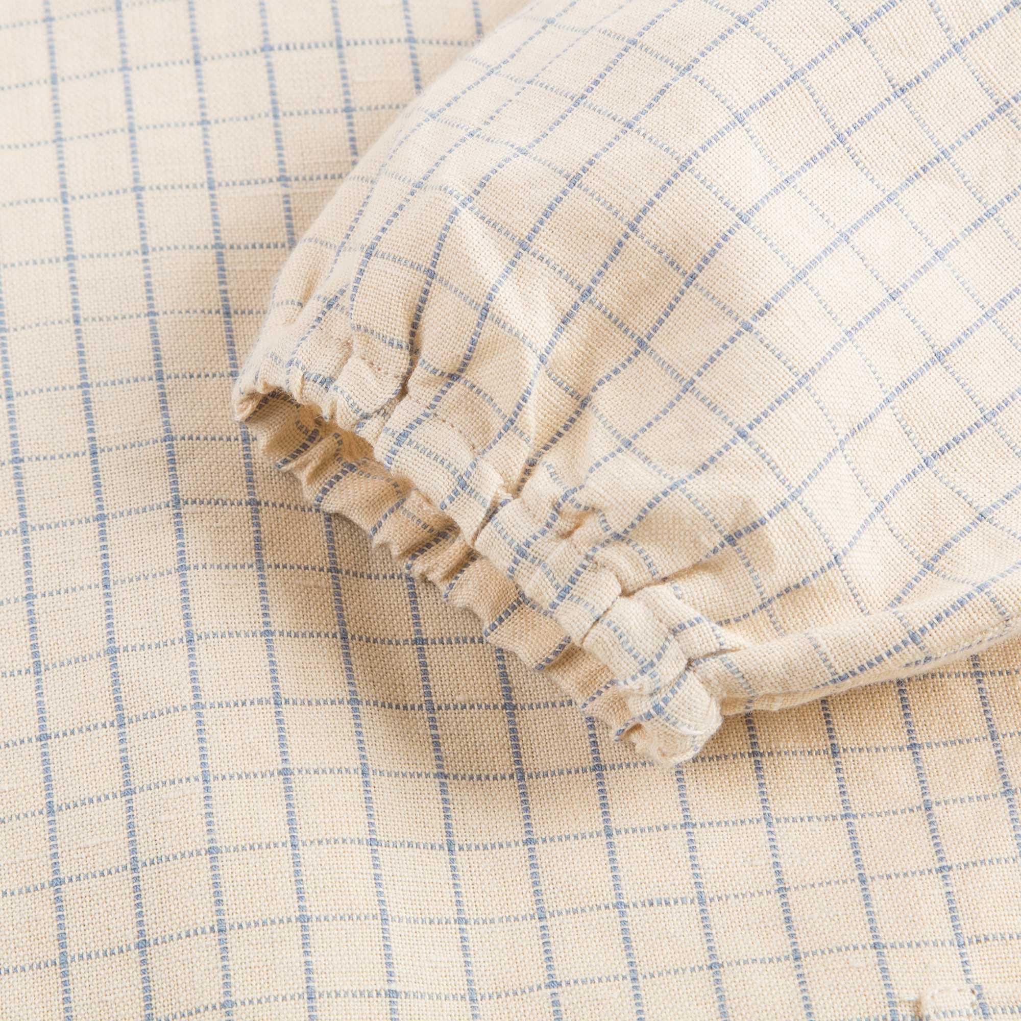 Girls Rustic Check Woven Blouse