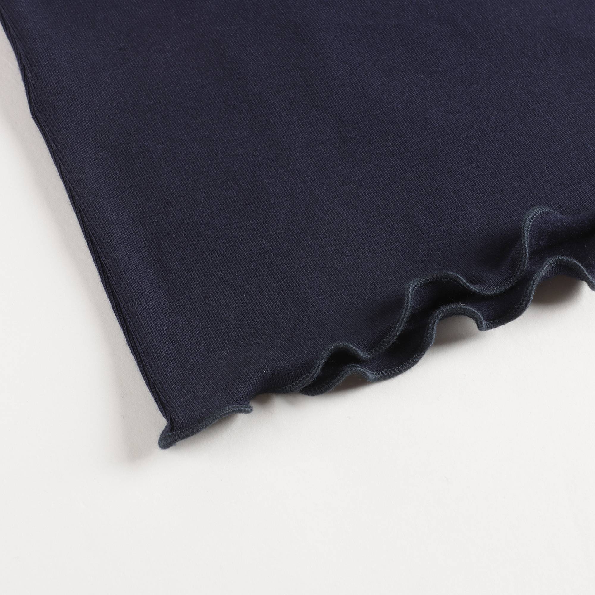 Girls Blue Cotton T-Shirt