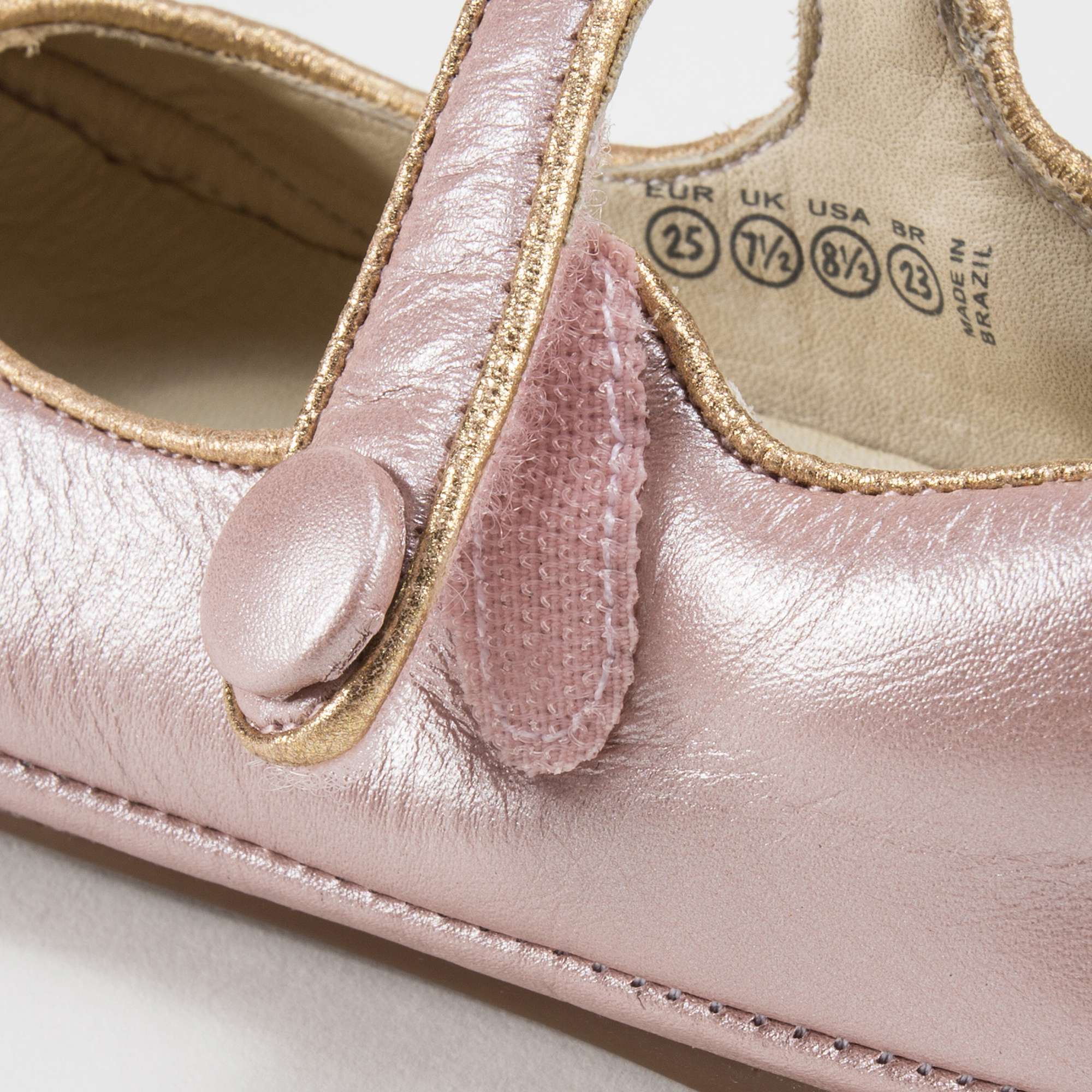Girls Pink Dream Leather Shoes