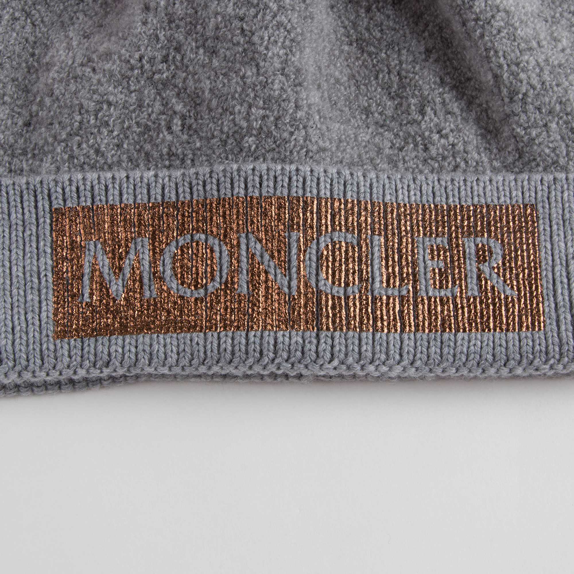 Girls Grey Wool Base Fabric Hat