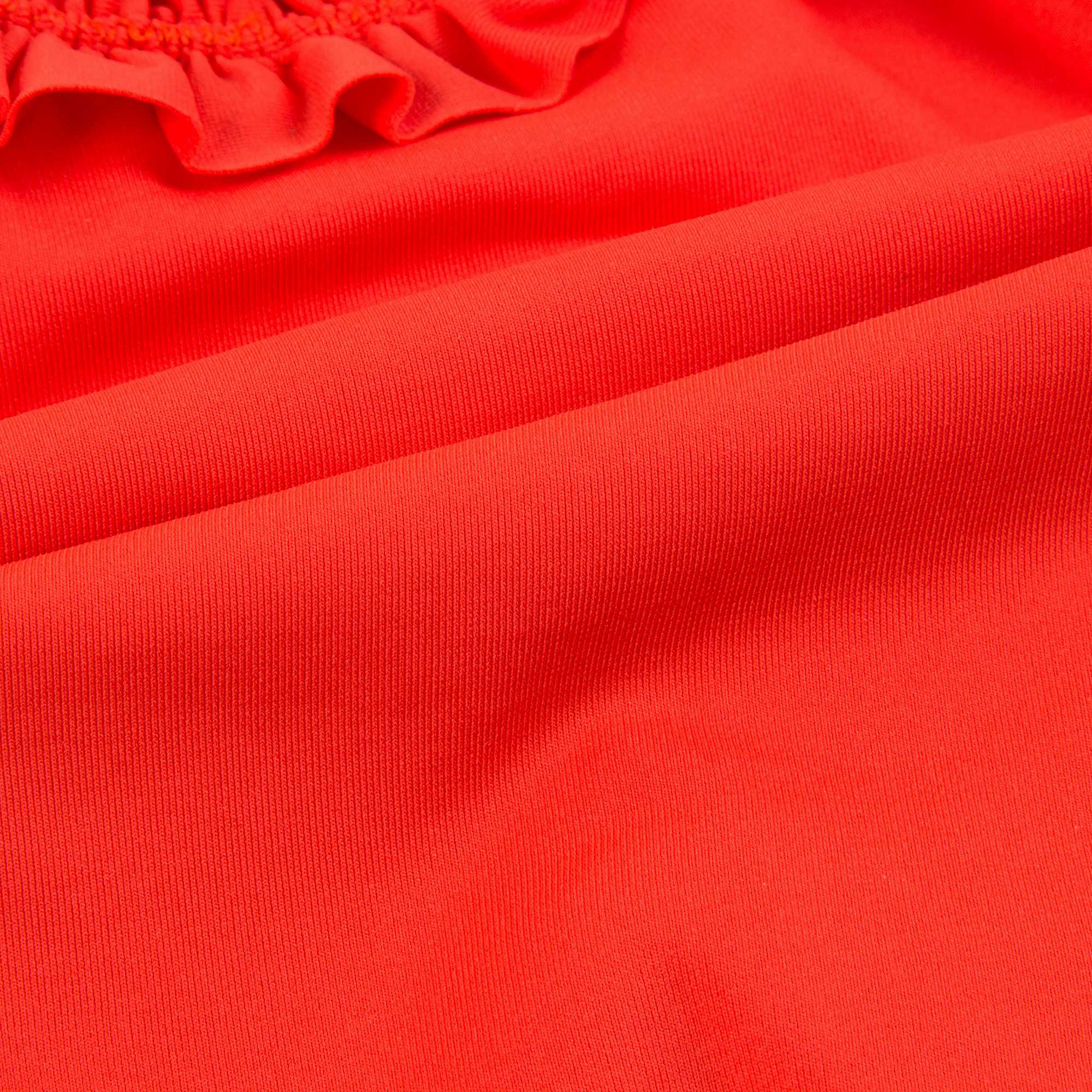 Girls Dark Orange Bathing Suit