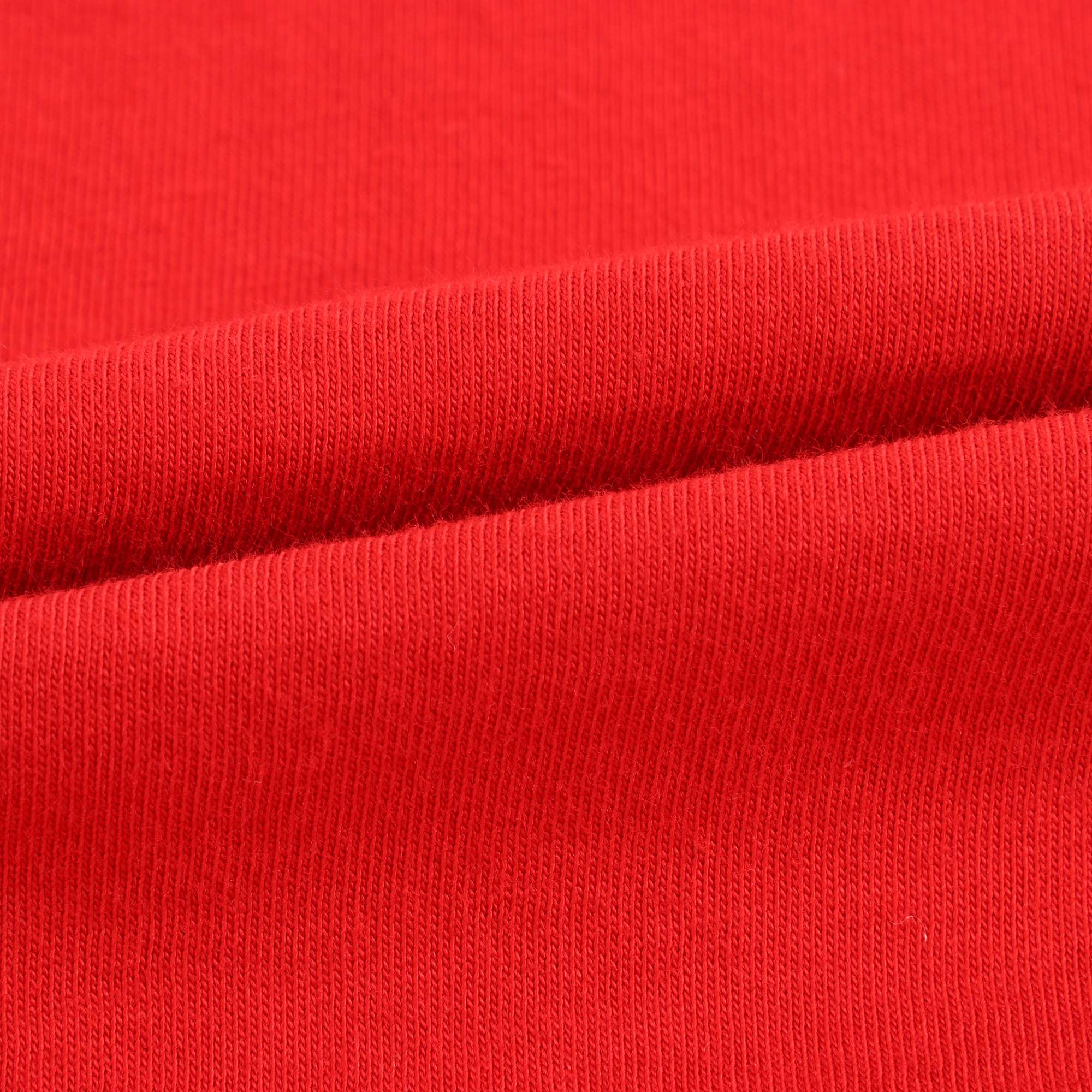 Baby Girls Red Printed Cotton T-shirt