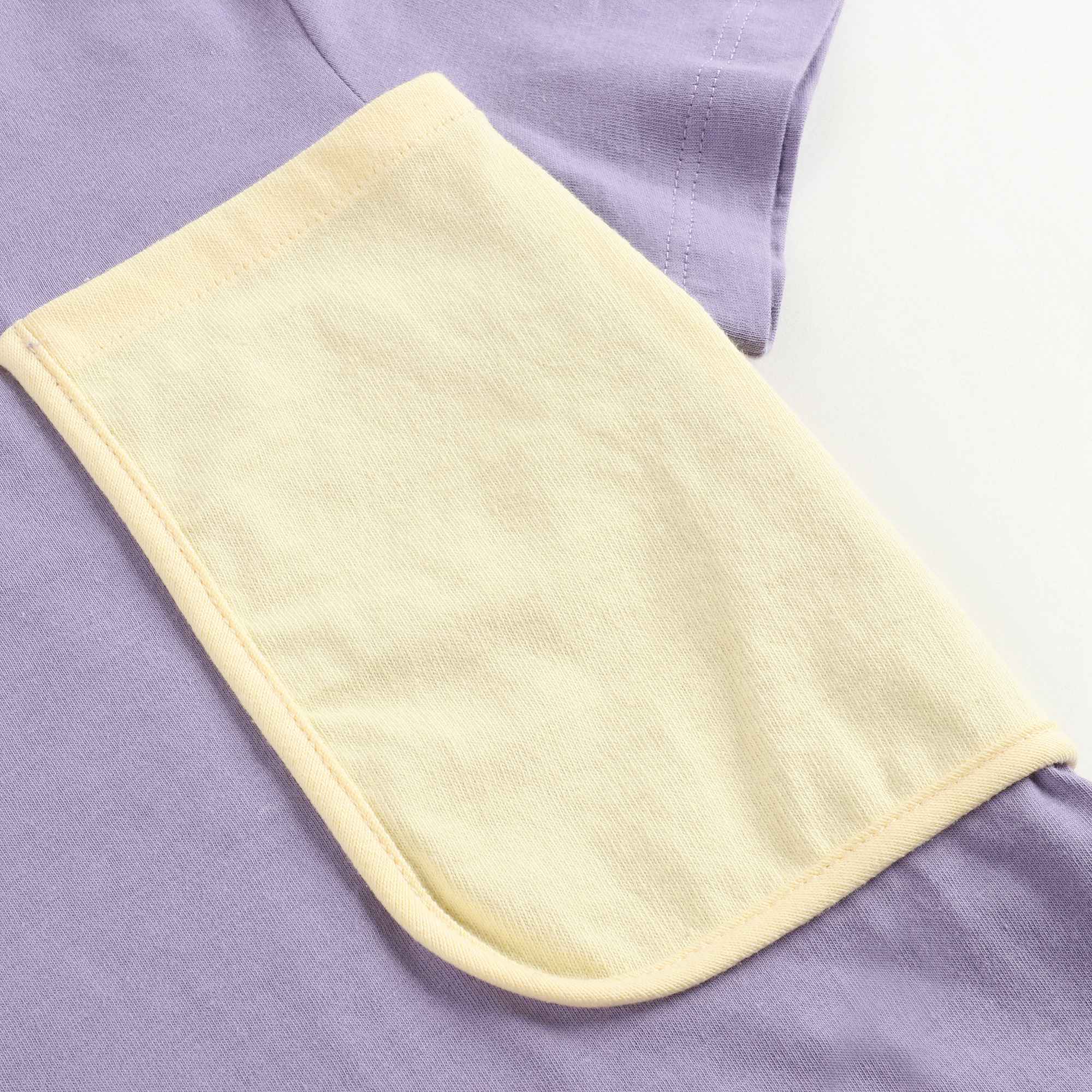 Girls Lilac Cotton T-shirt