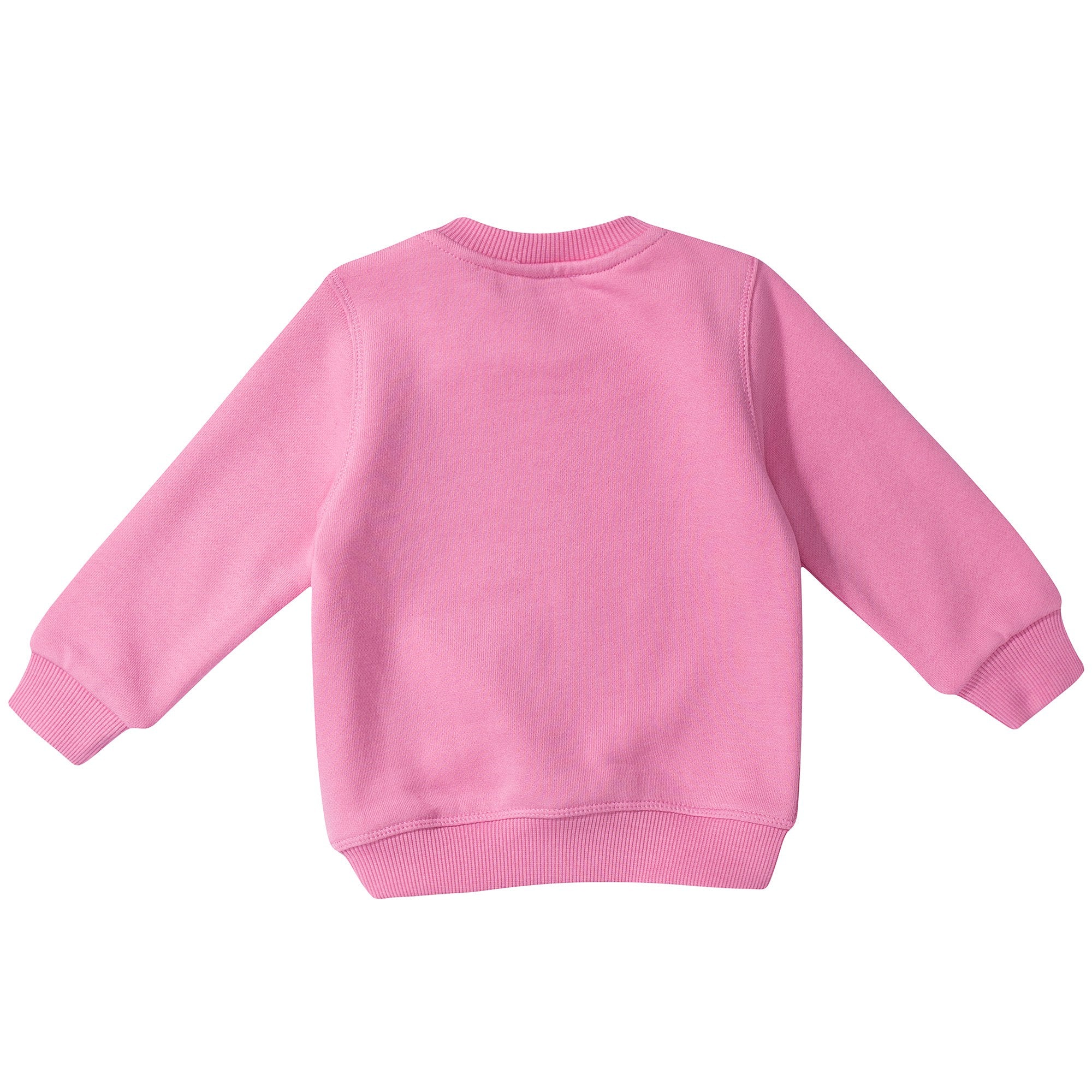 Girls Rose Pink Tiger Printed Sweatshirt
