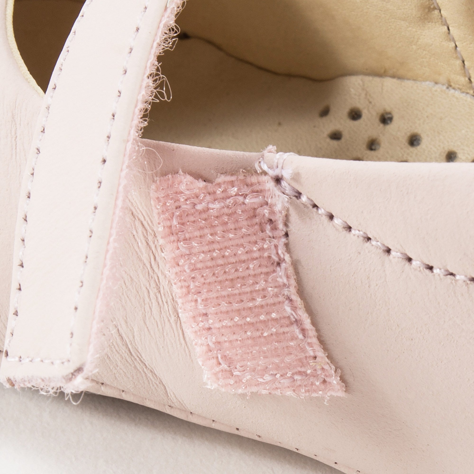 Baby Girls Cotton Candy Leather Shoes