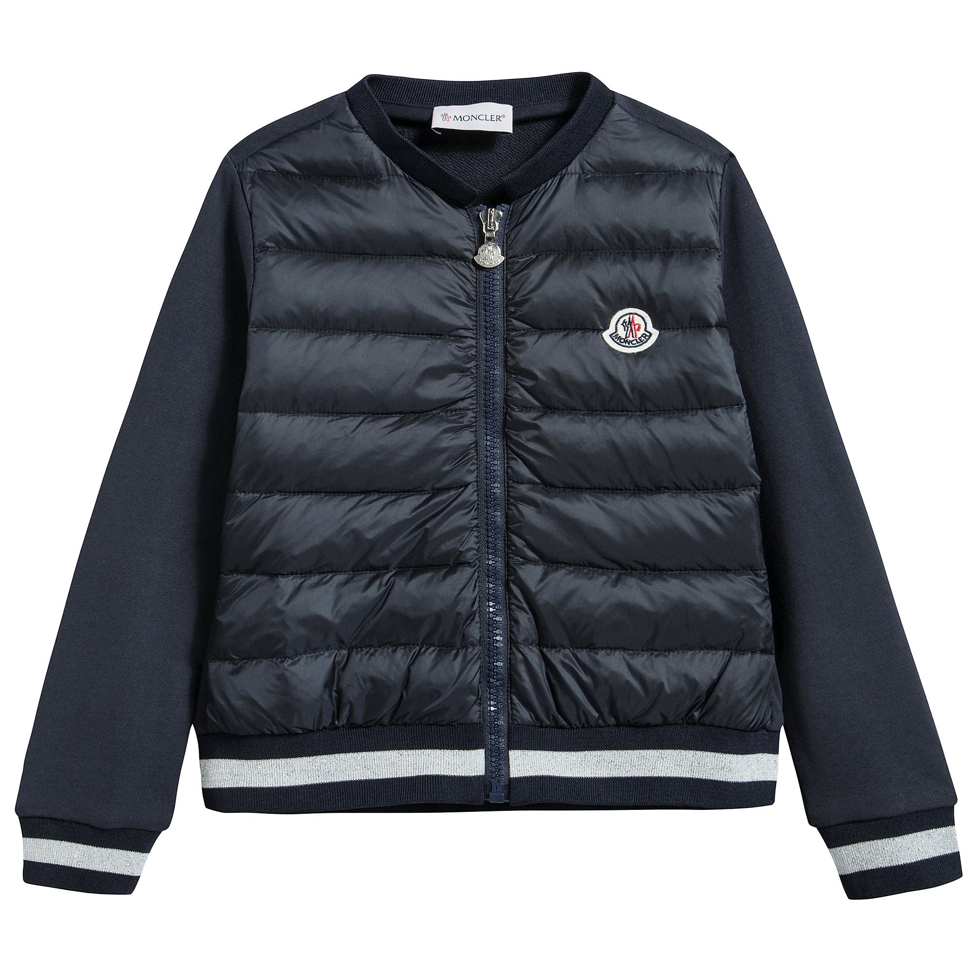 Girls  Navy  Blue   "Maglia"   Cardigan
