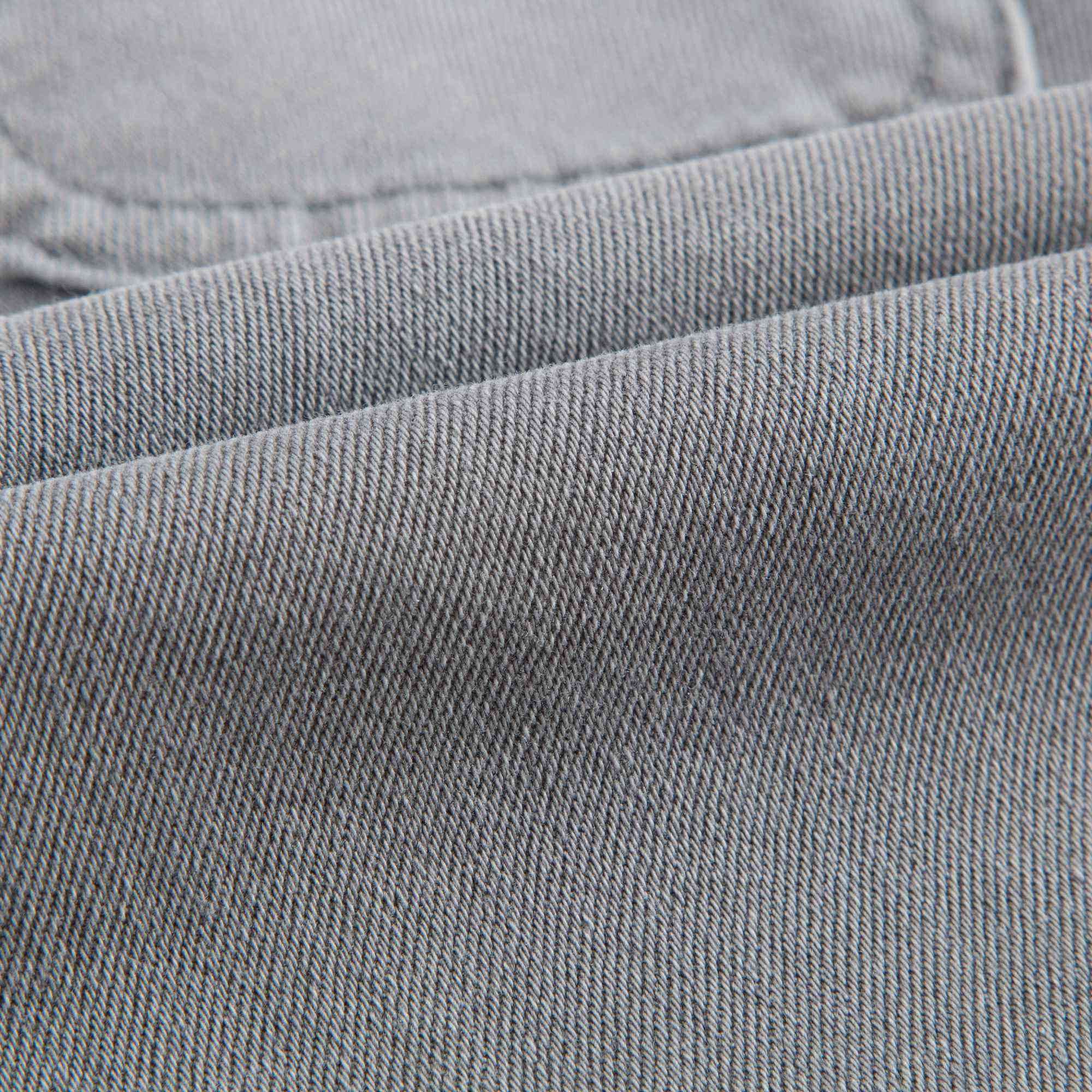 Girls Grey Braided Jeans