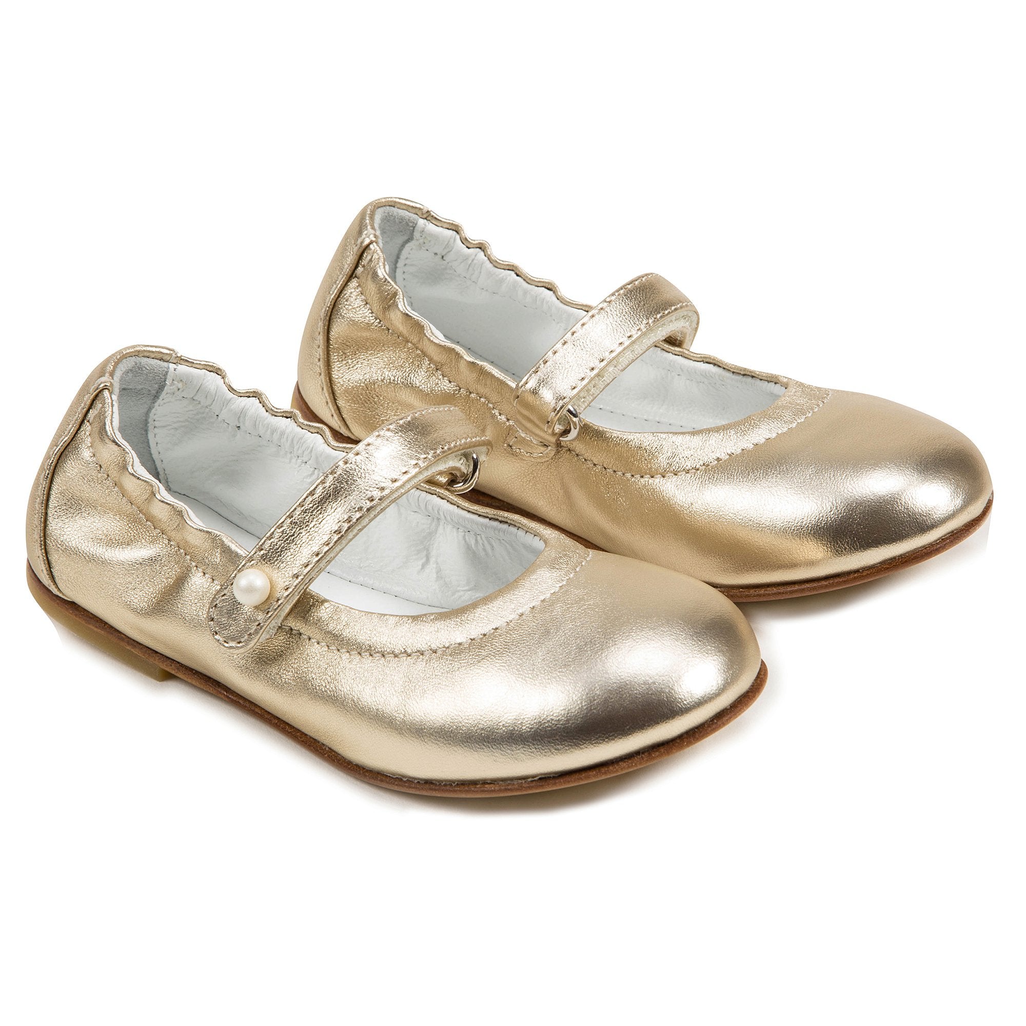 Girls Golden Shoes