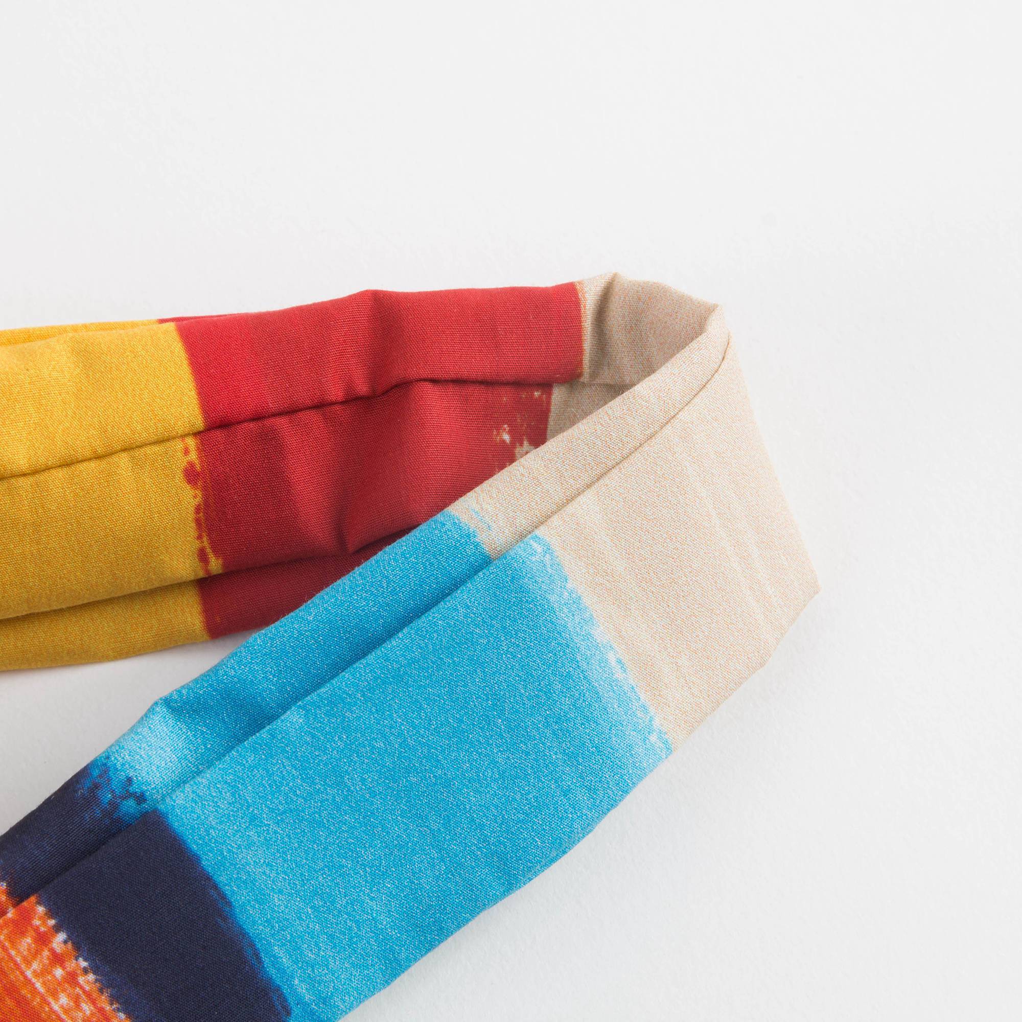 Girls Striped Bandanna