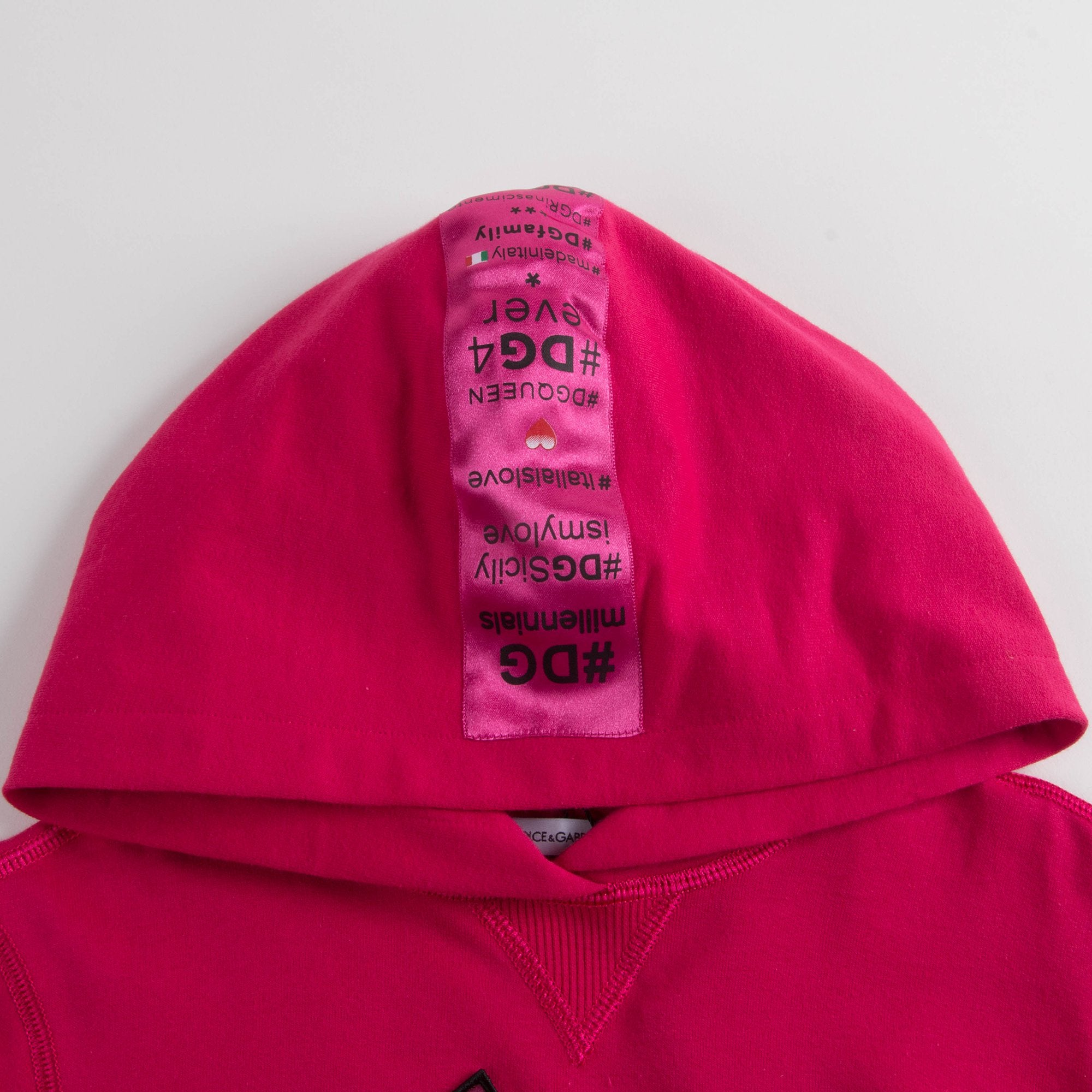 Girls Red Pink Embroidered Cotton Coat