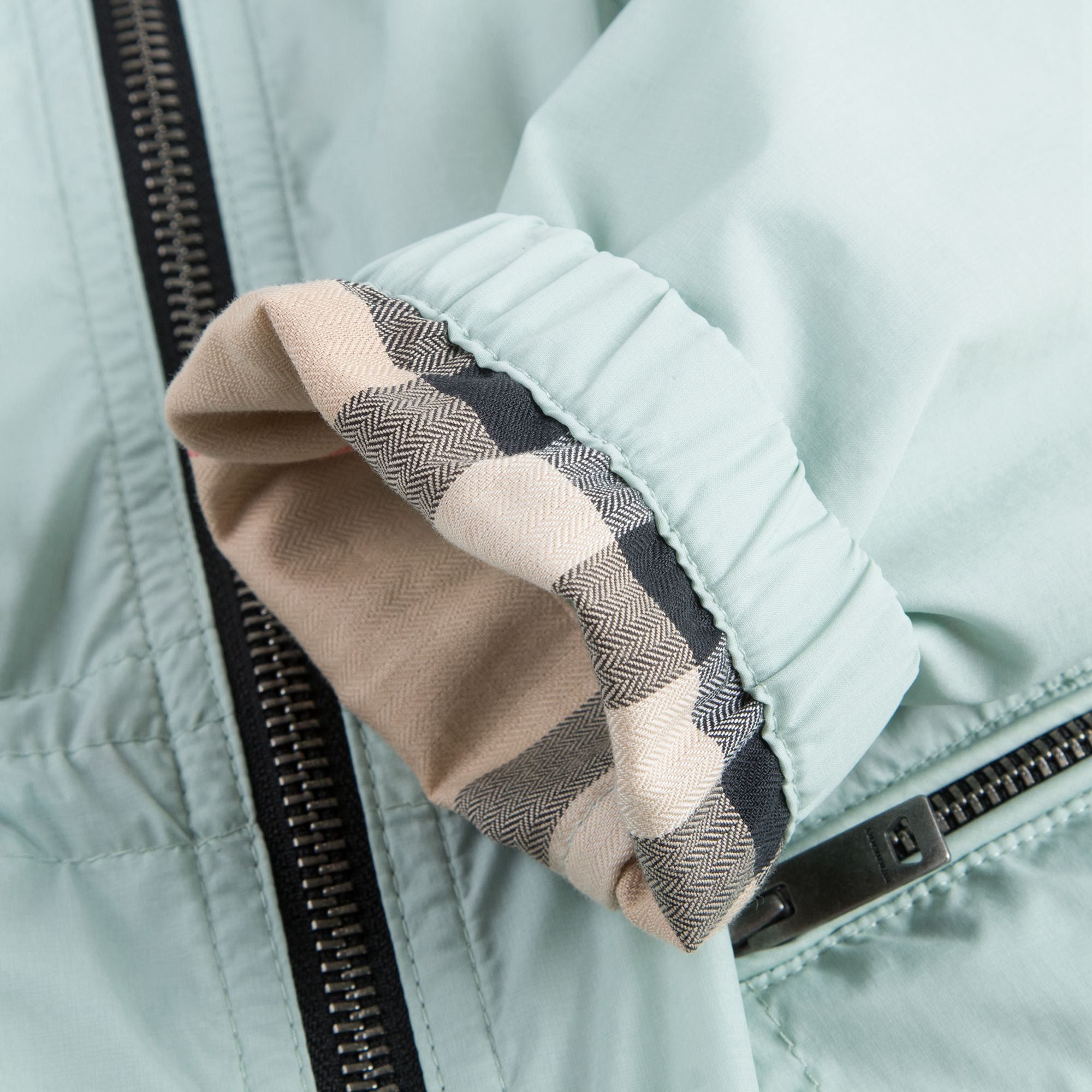 Girls Light Green 'Deenee' Rain Jacket