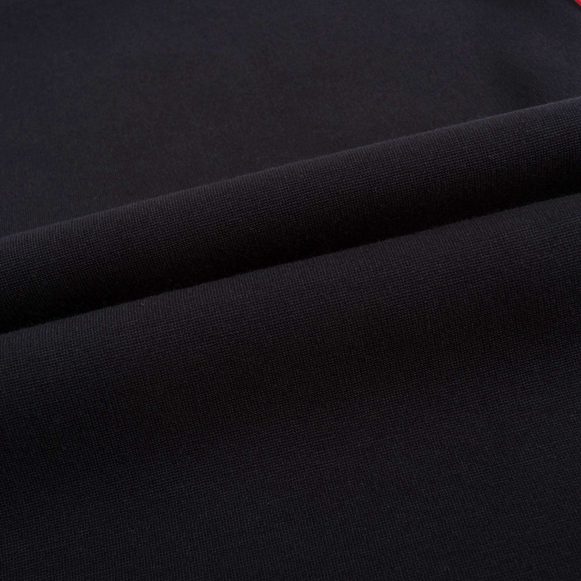 Girls Black Cotton Sleeveless Motion Dress