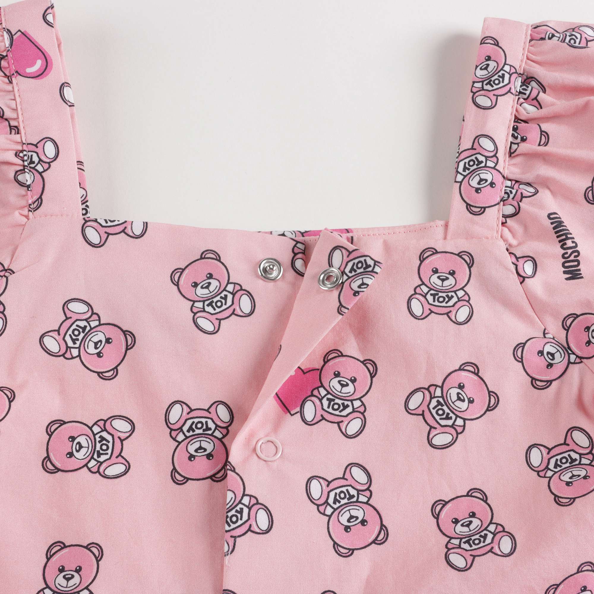 Baby Girls Pink Toy Cotton Dress