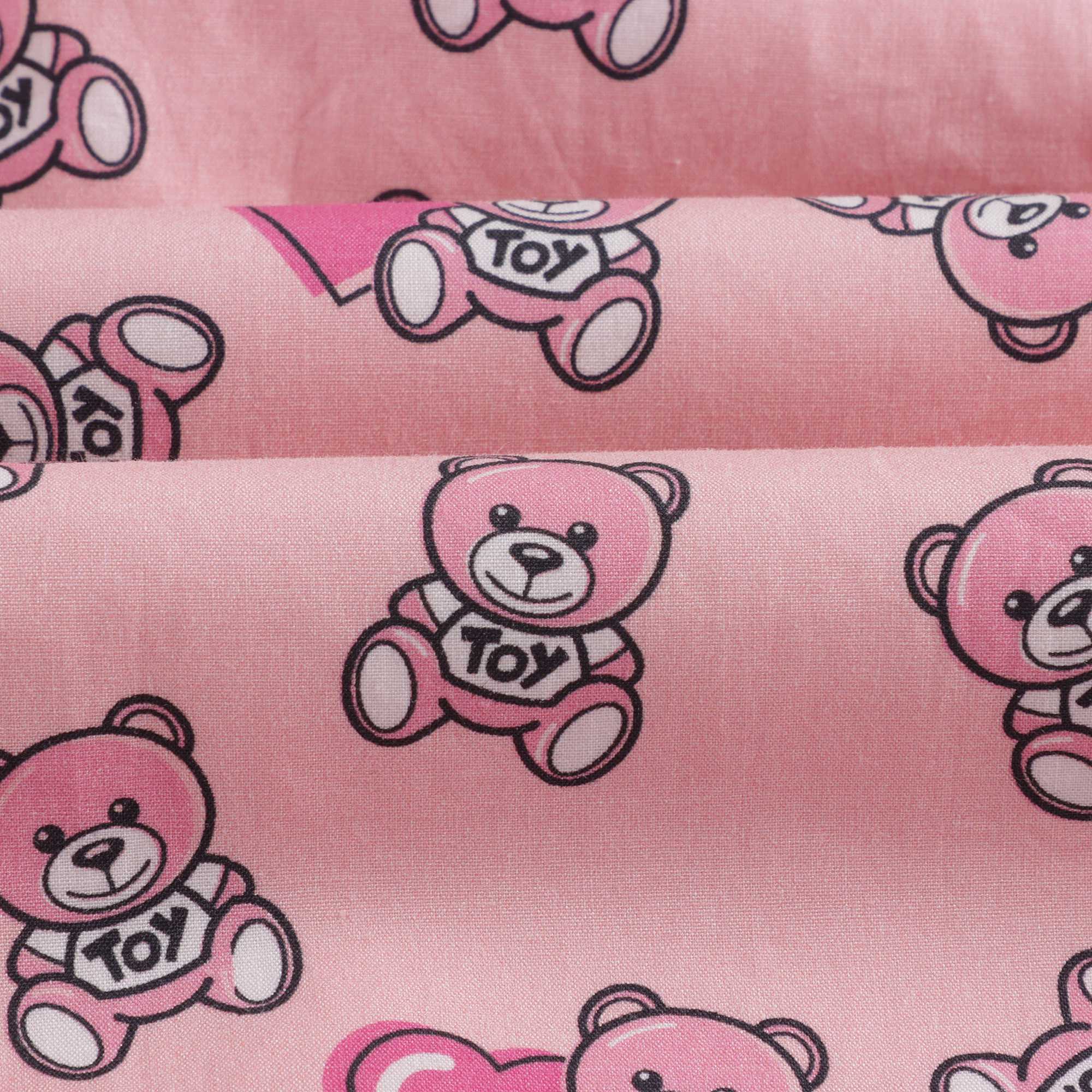 Baby Girls Pink Toy Cotton Dress