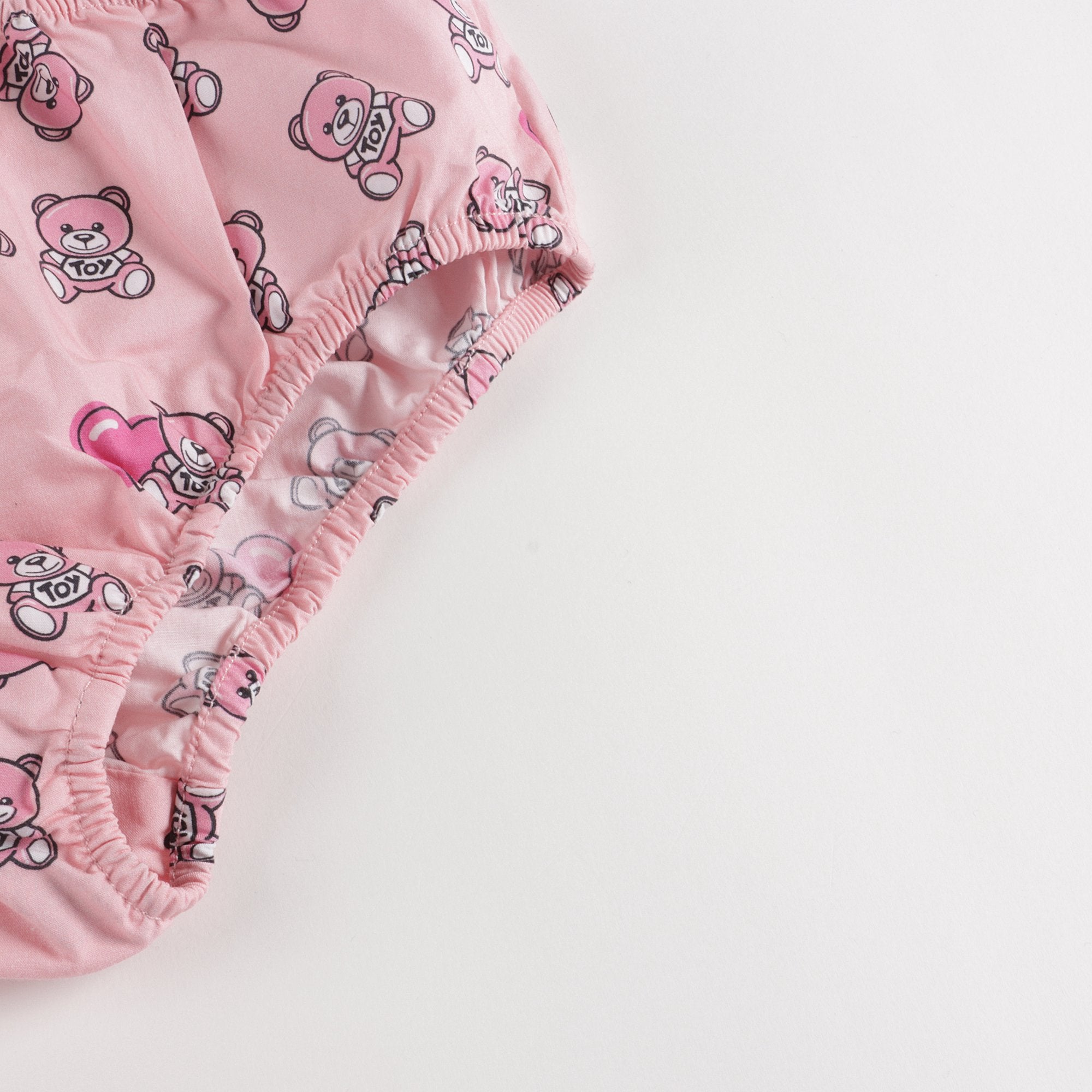 Baby Girls Pink Toy Cotton Dress
