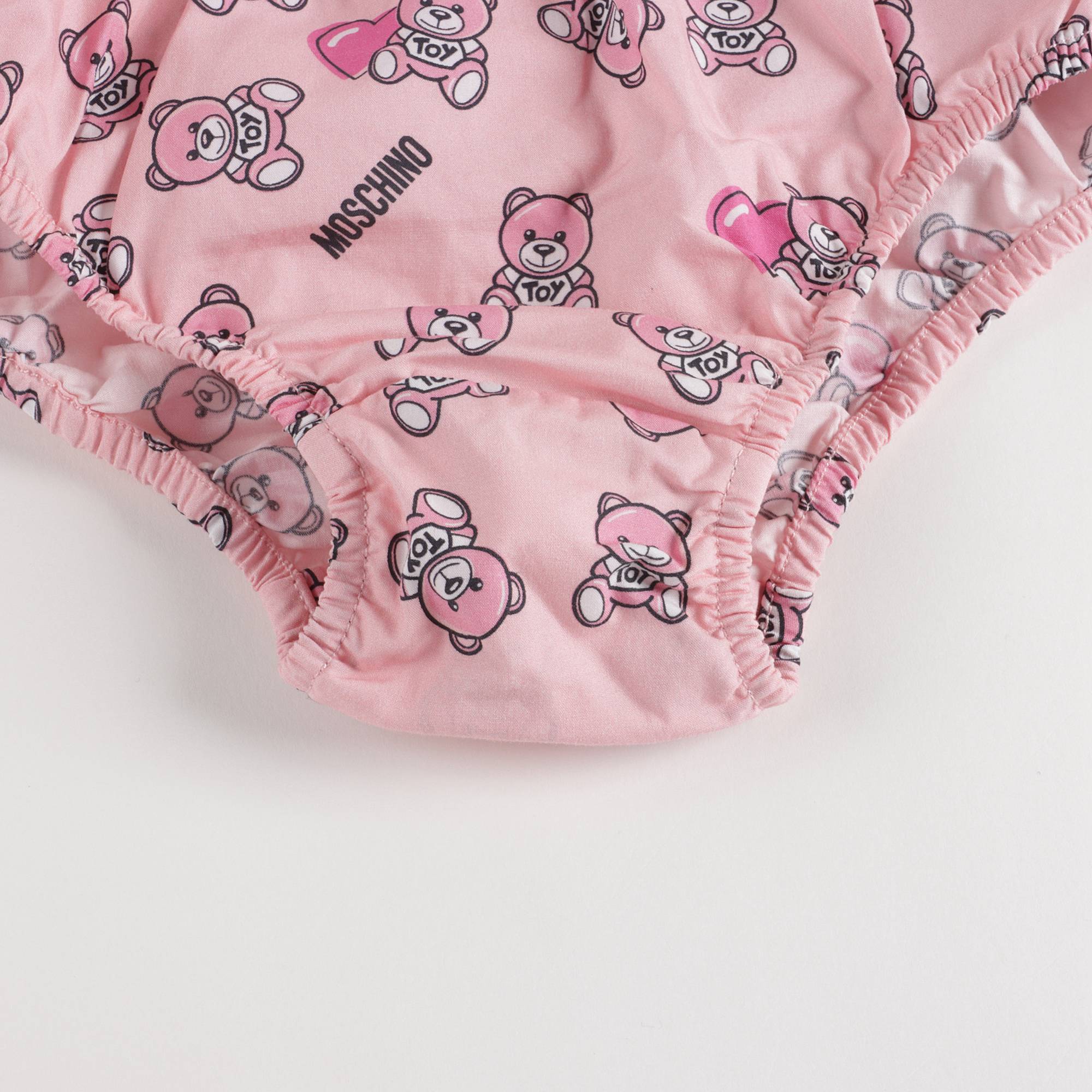 Baby Girls Pink Toy Cotton Dress