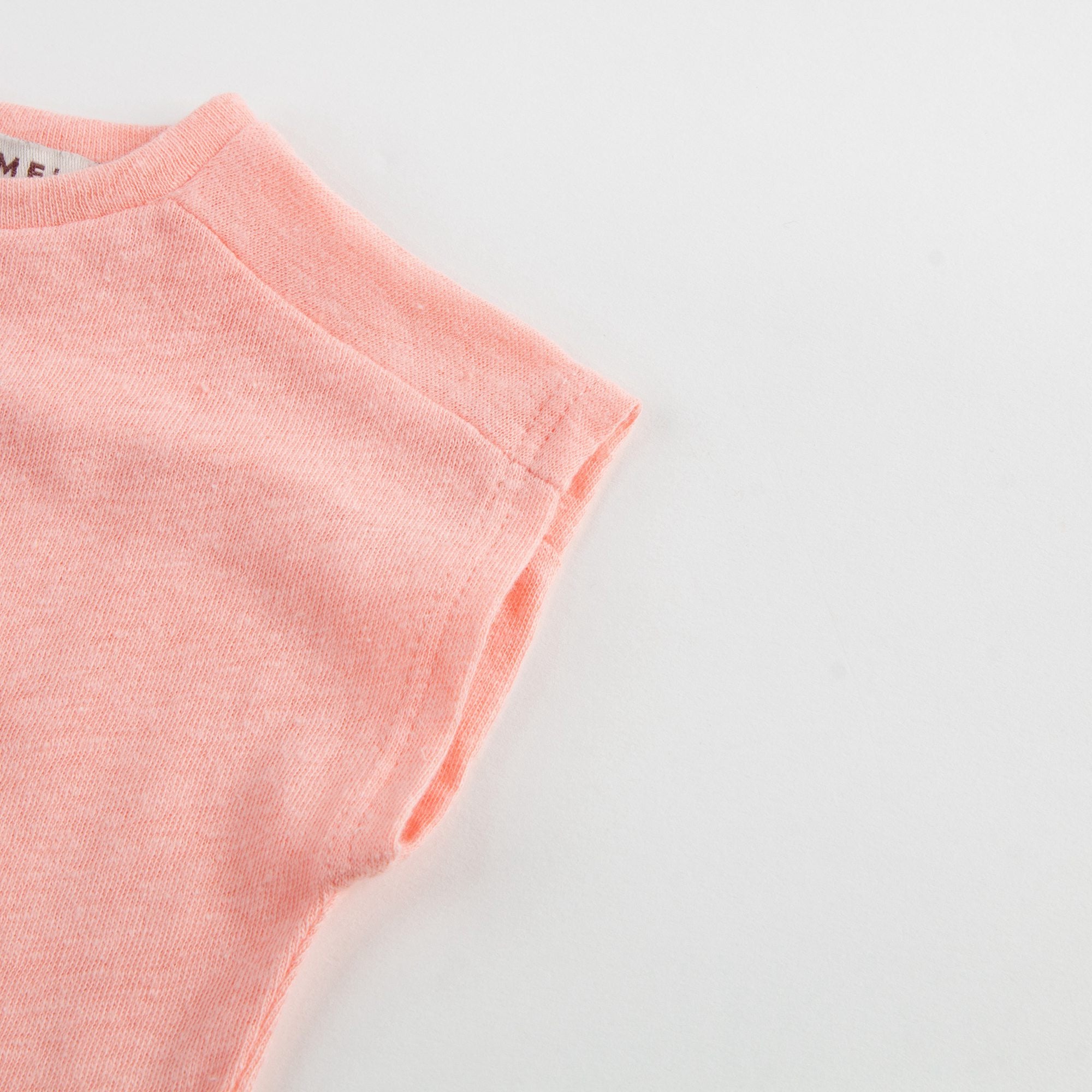 Baby Girls Pink Cotton T-shirt