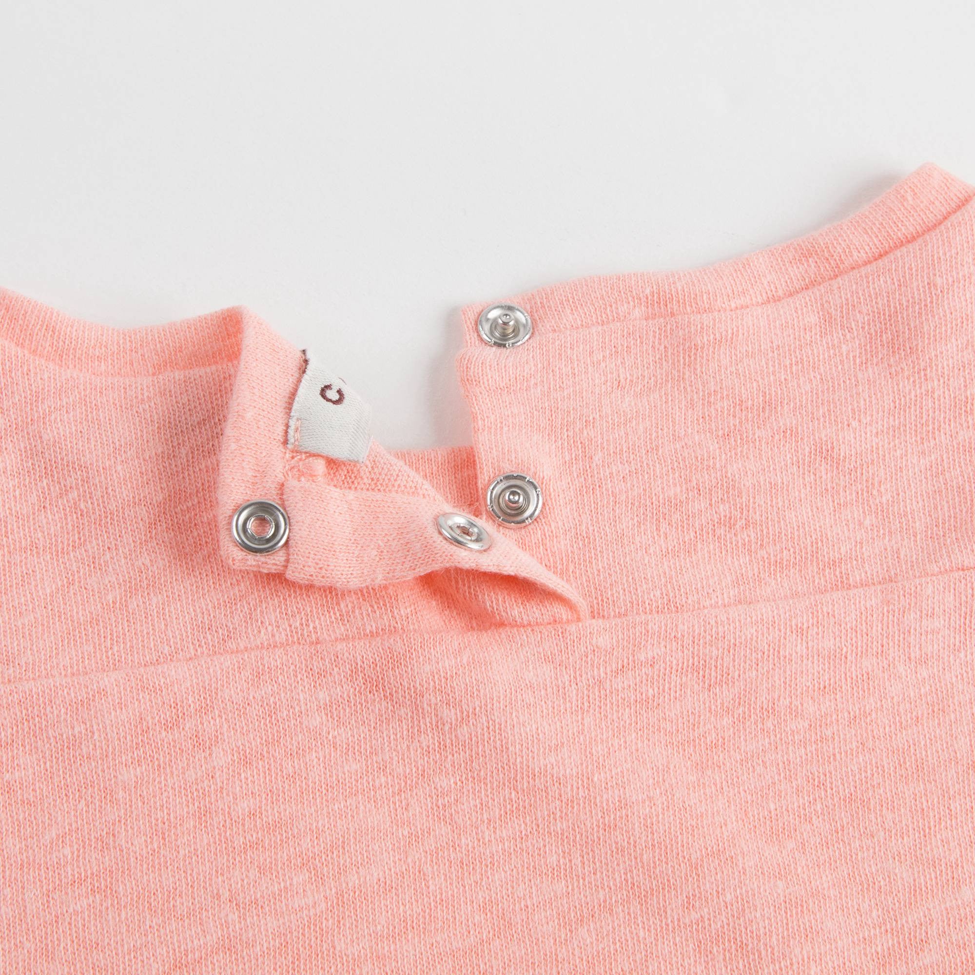 Baby Girls Pink Cotton T-shirt