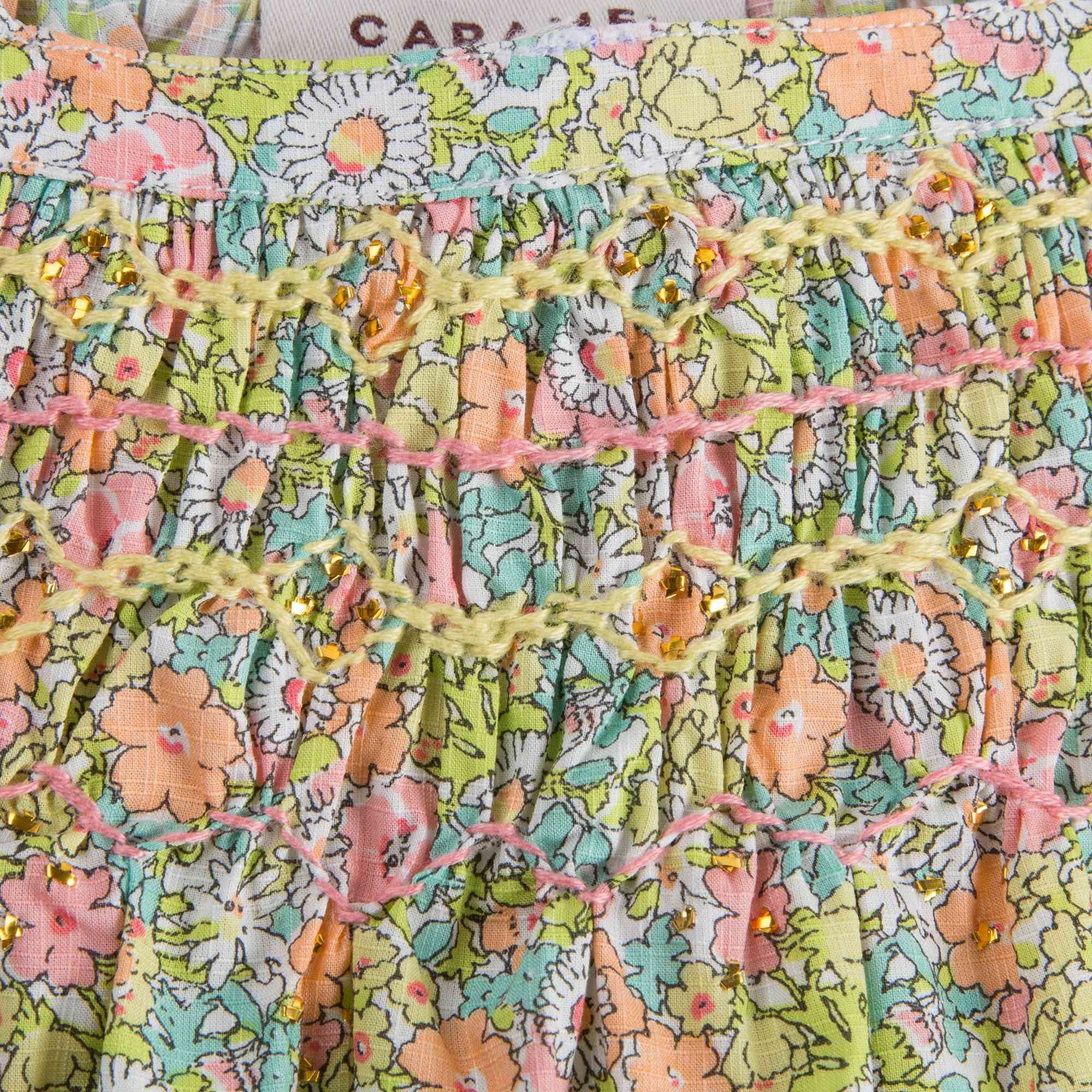 Baby Girls Bright Pink Liberty Dress