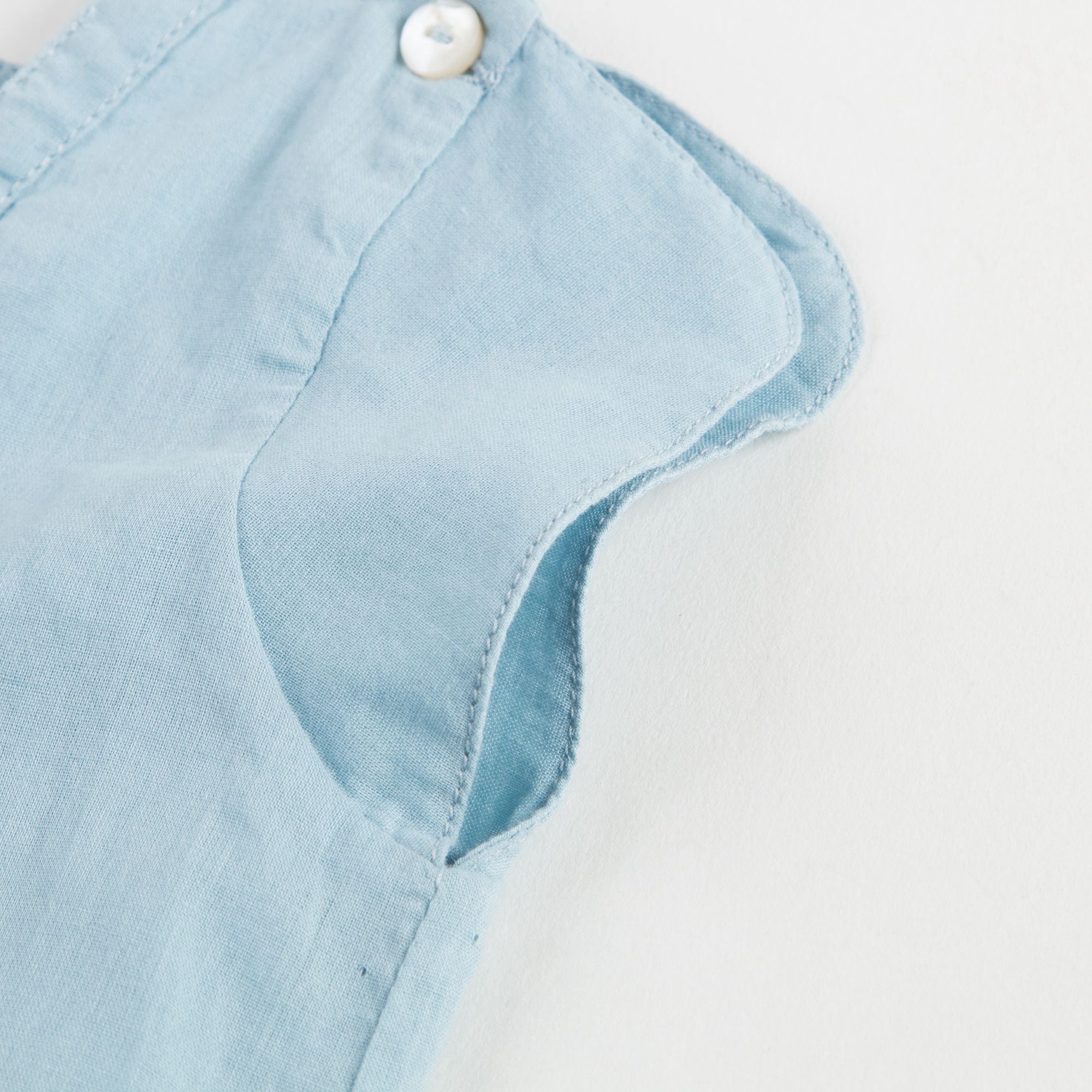 Baby Girls Powder Blue Dress