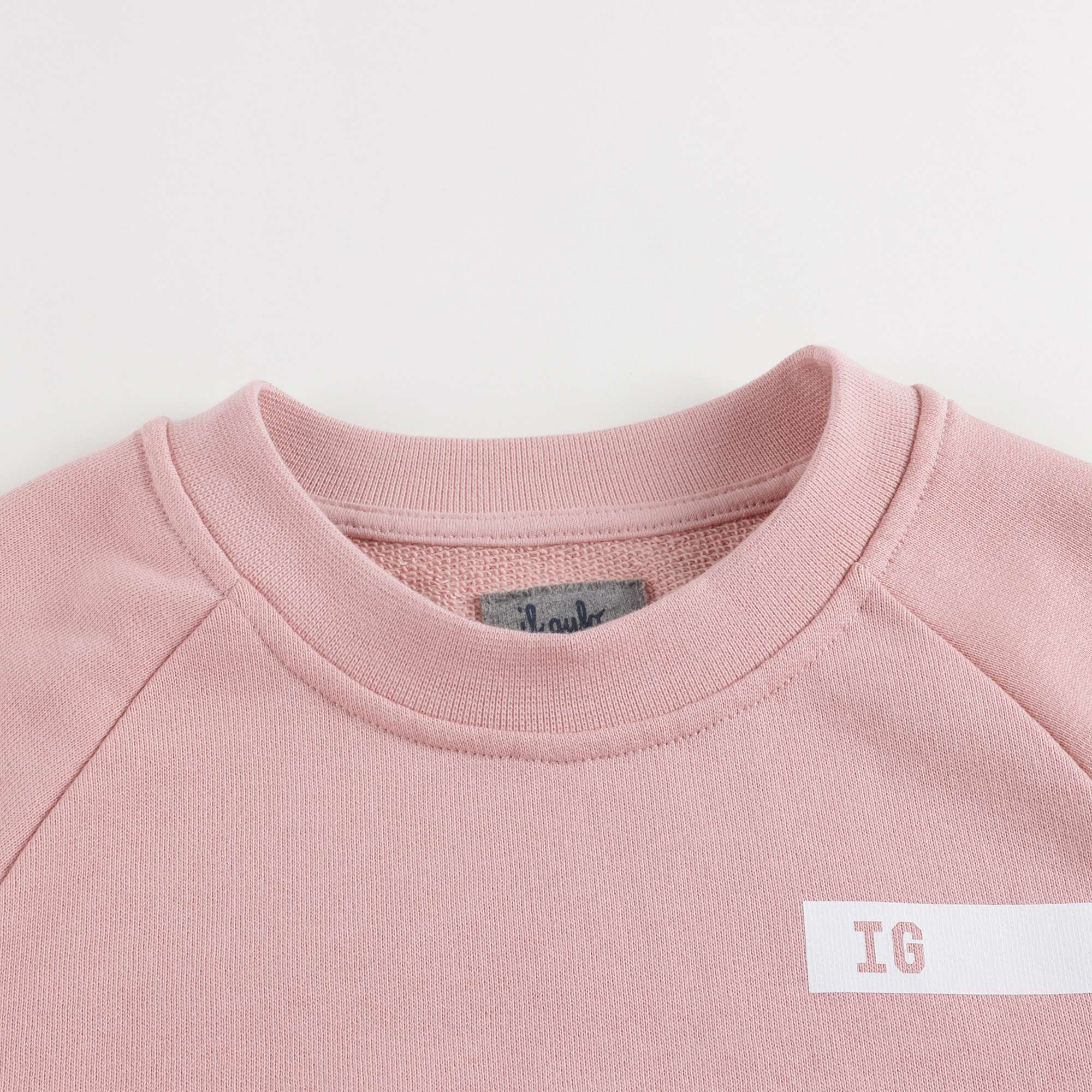 Girls Pink Cotton Sweatshirt