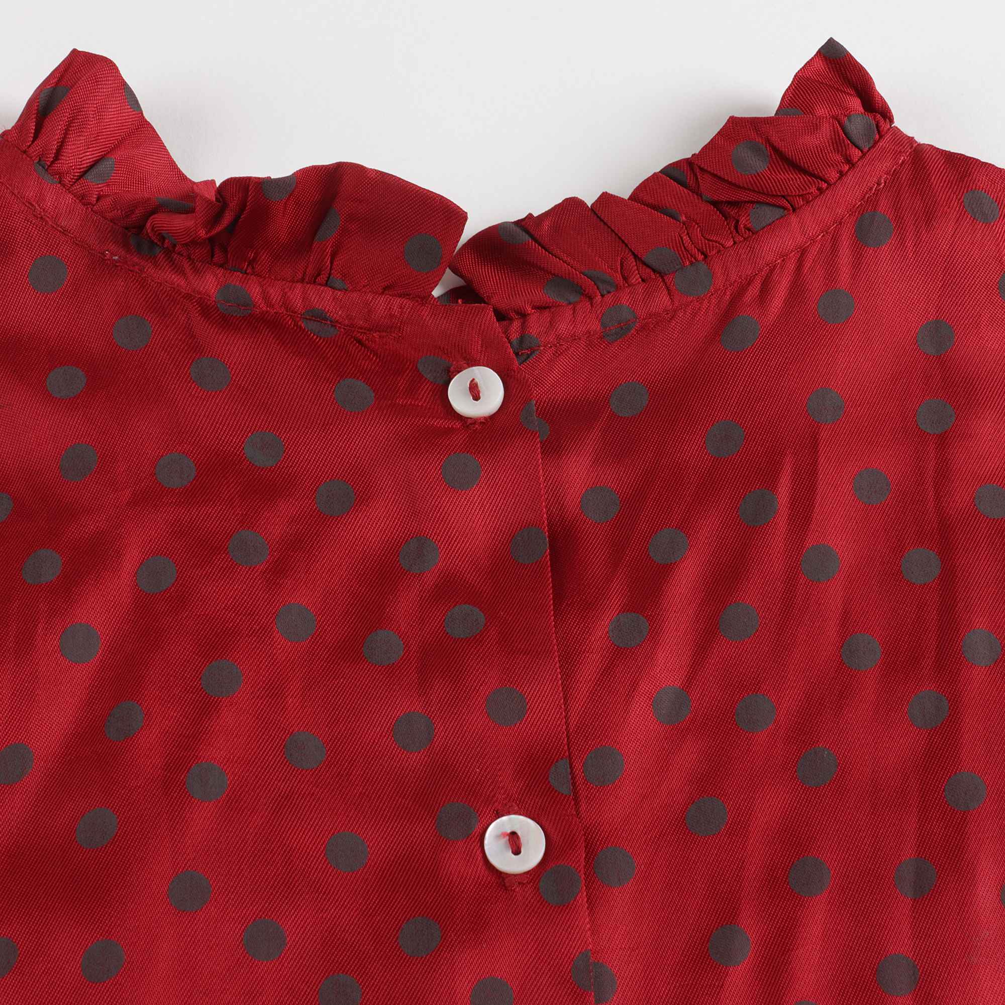 Girls Red Dots Top