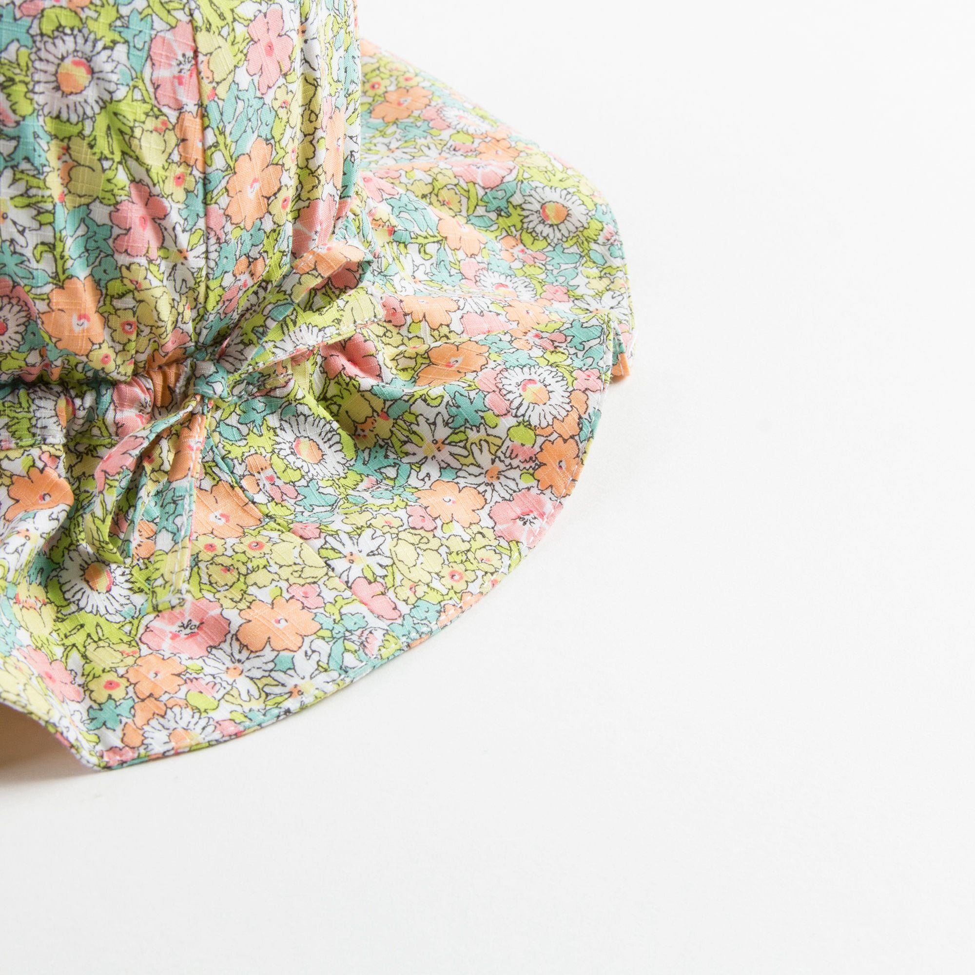Baby Girls Bright Pink Liberty Sunhat