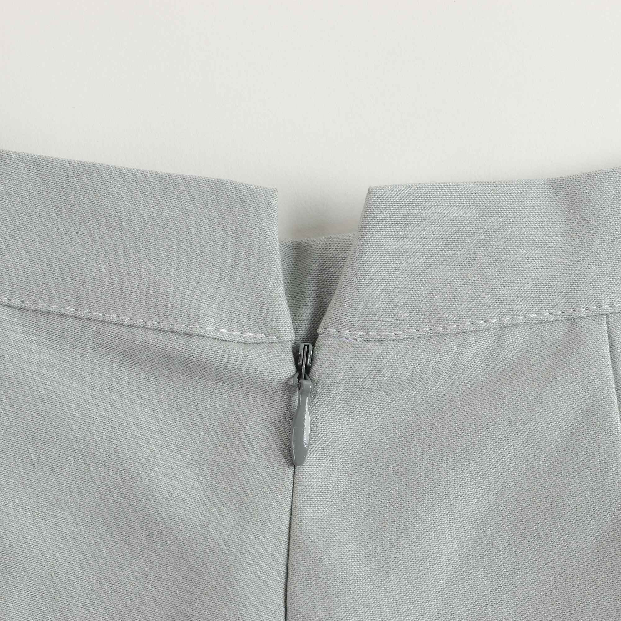 Girls Grey Bermuda Shorts