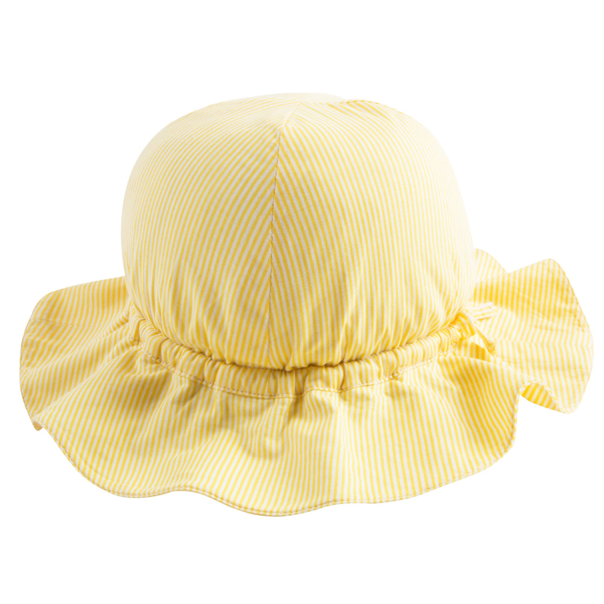 Baby Yellow Striped Sunhat