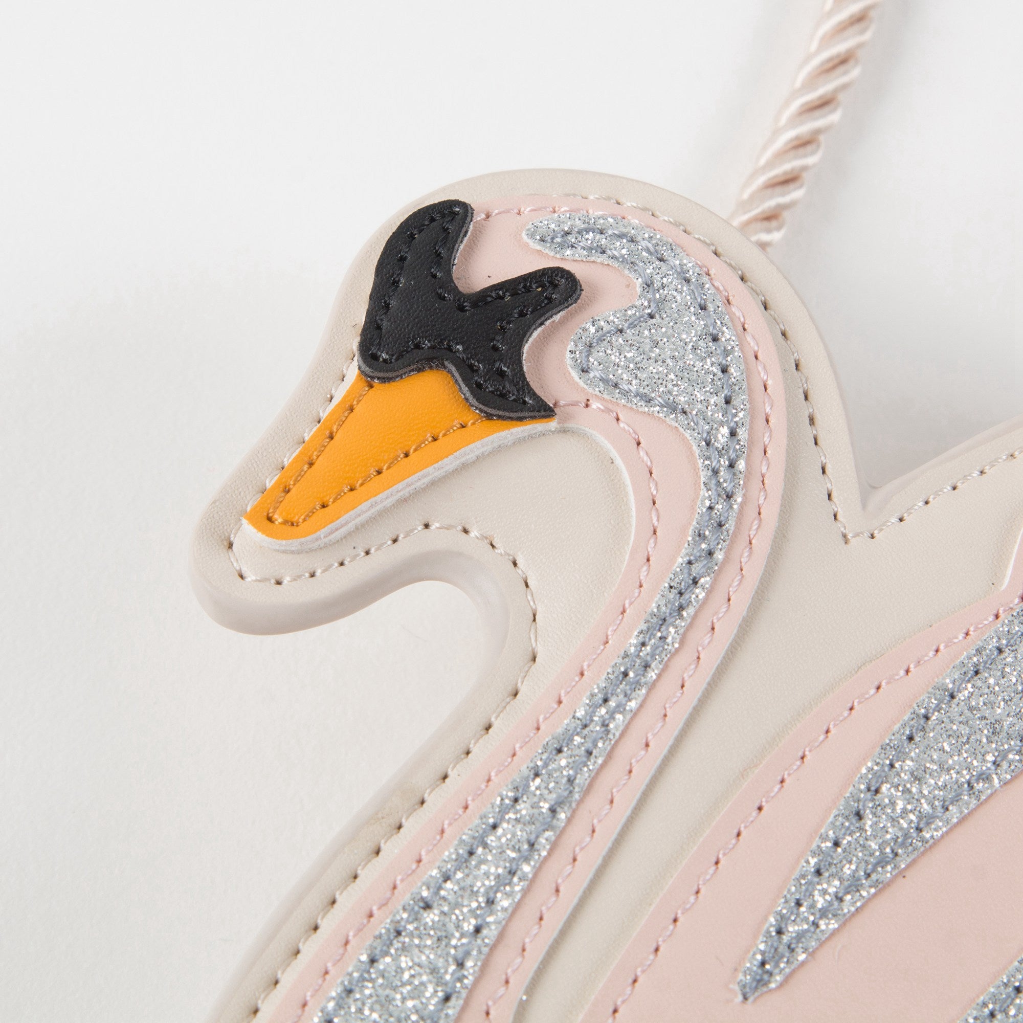 Girls Pink 'Swan' Bag