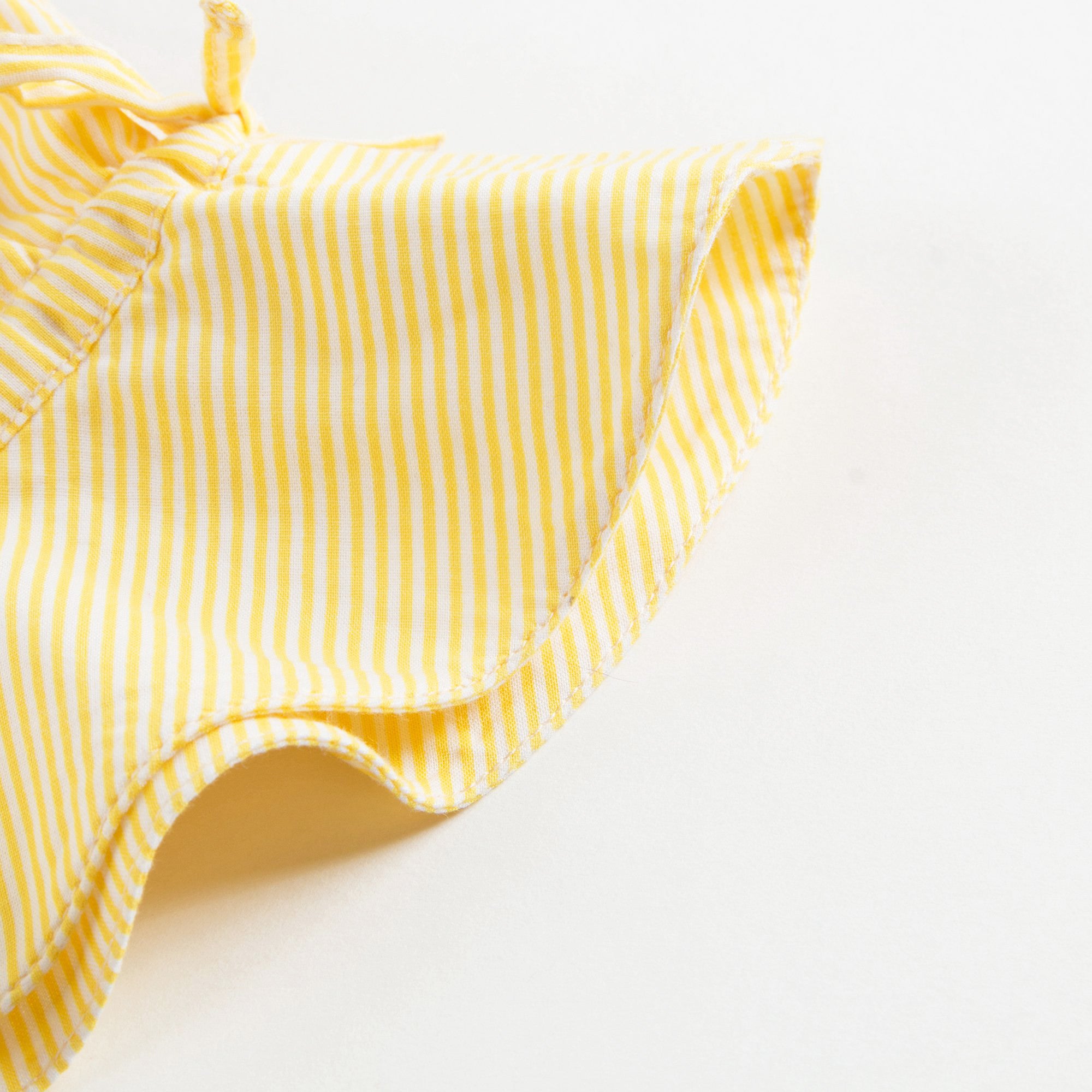 Baby Yellow Striped Sunhat