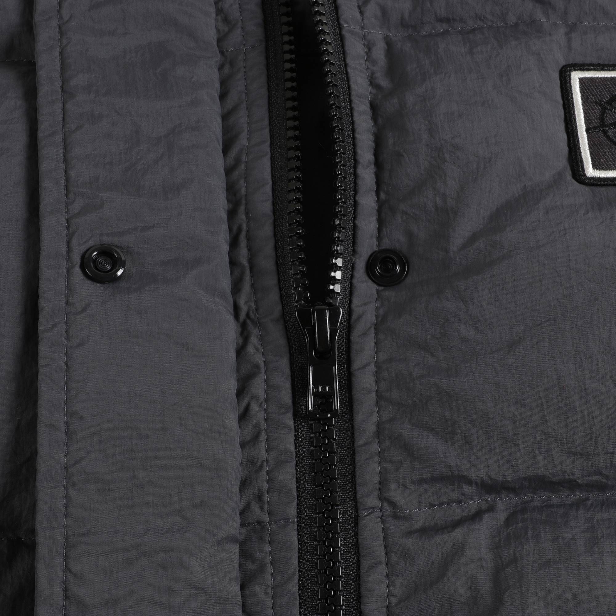 Boys & Girls Smoke Grey Padded Down Jacket