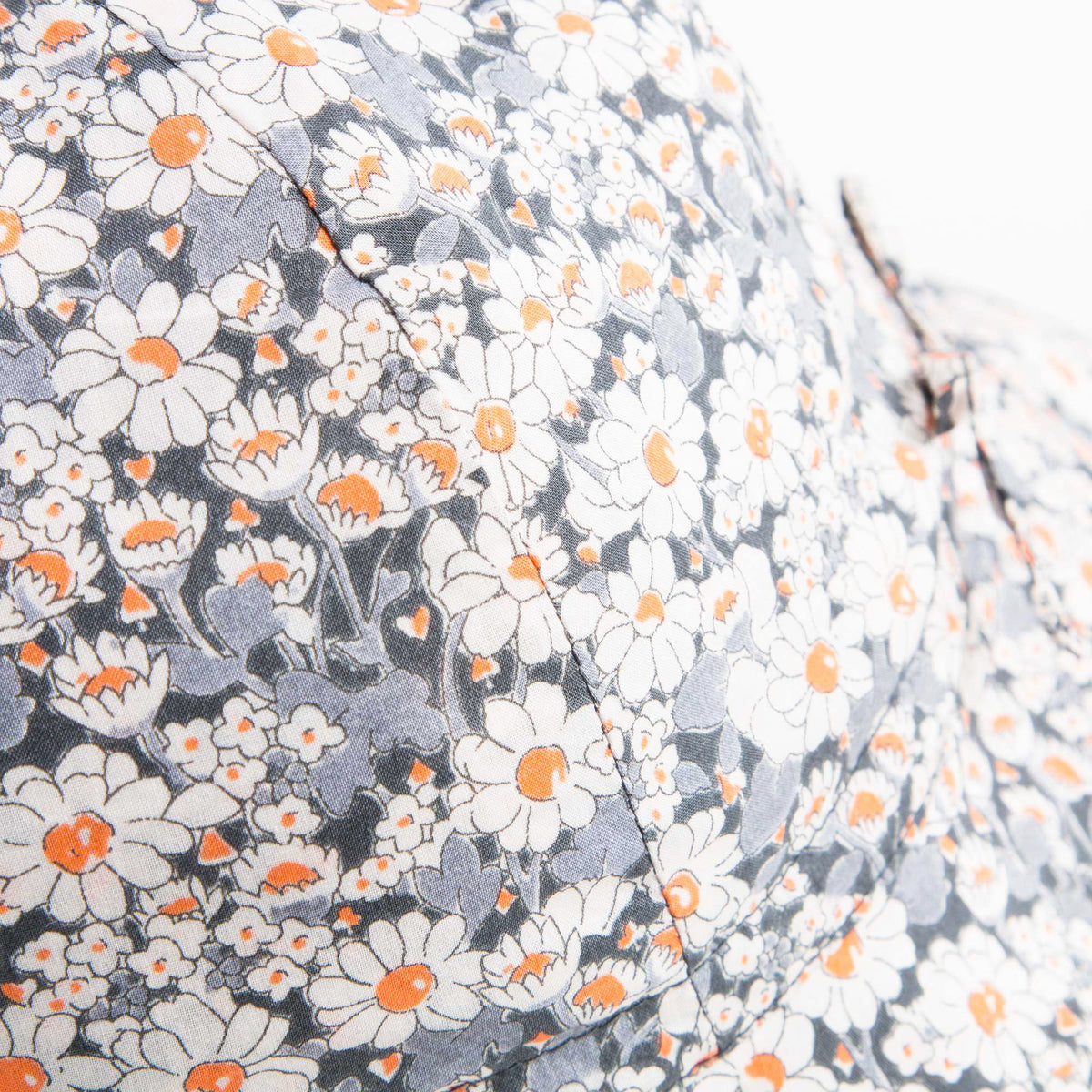 Girls Grey Liberty Woven Sunhat