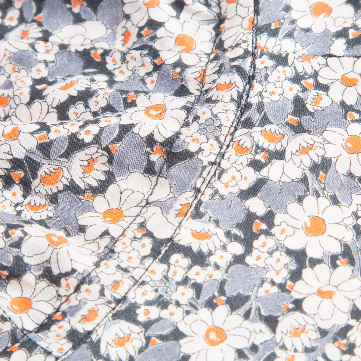 Girls Grey Liberty Woven Sunhat