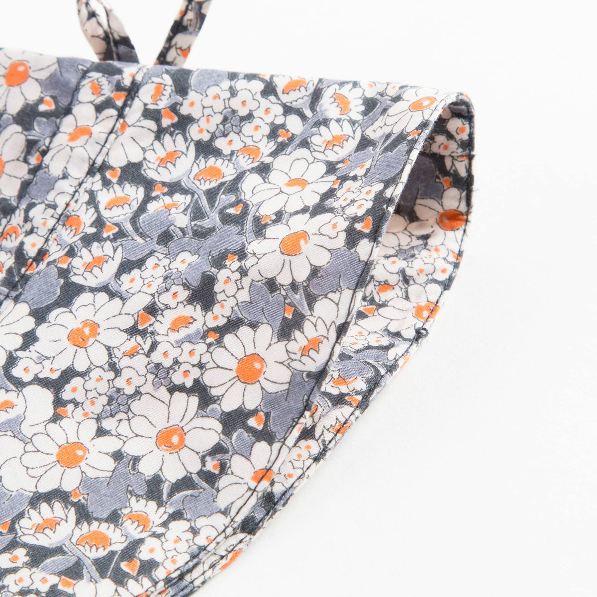 Girls Grey Liberty Woven Sunhat