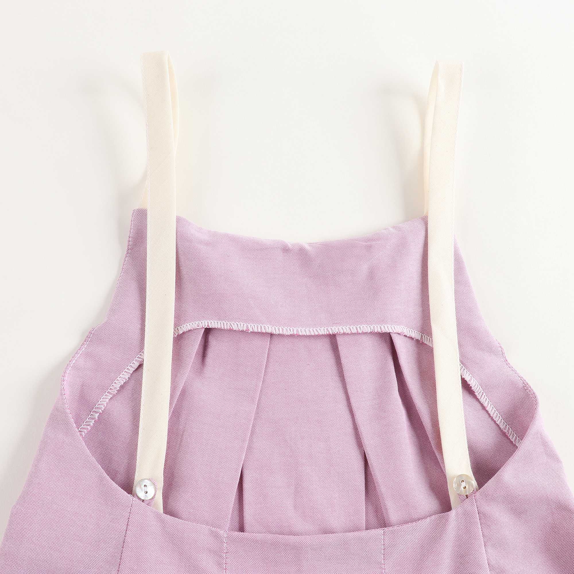 Girls Pale Burgundy Pleated Dress