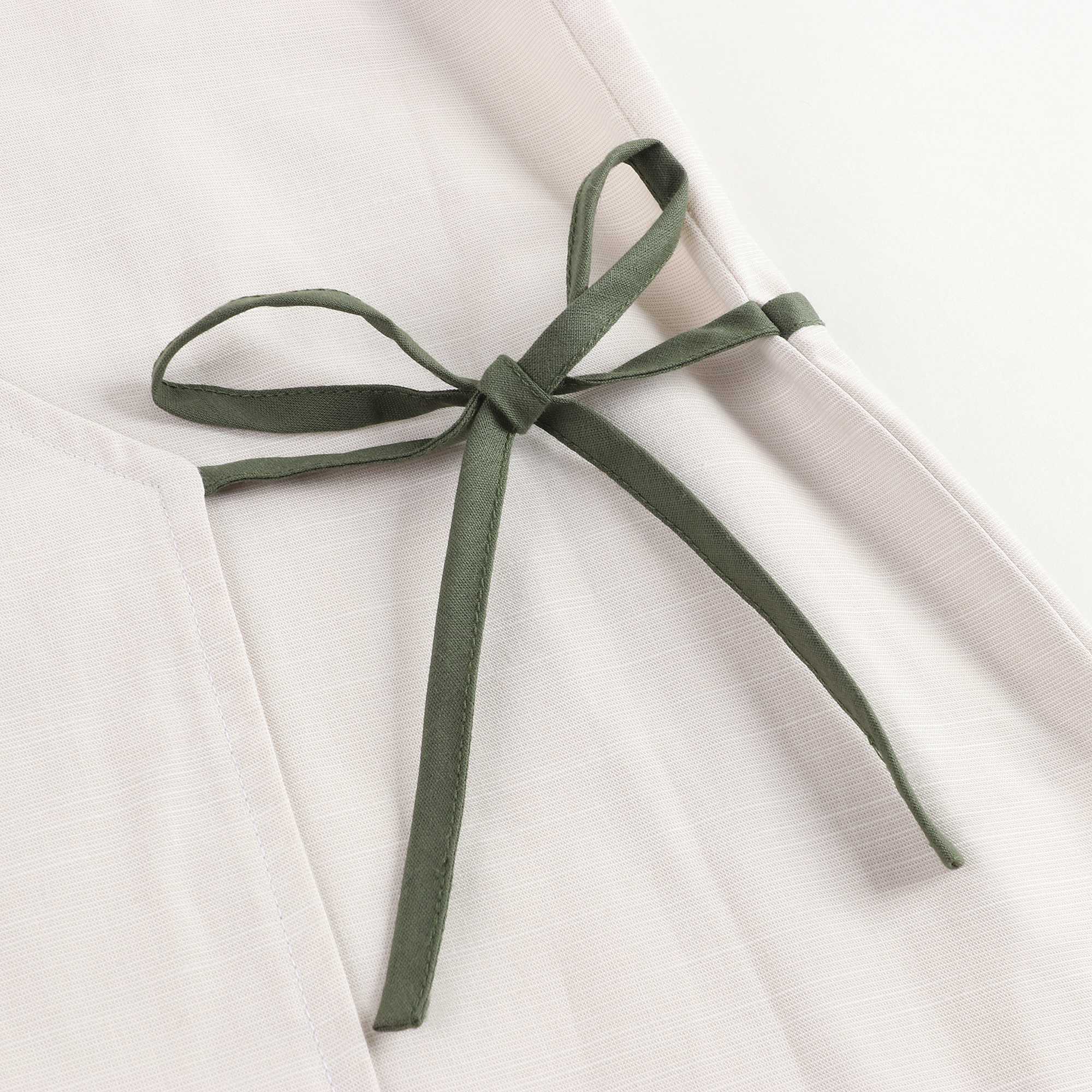 Girls Sand & Green Dress