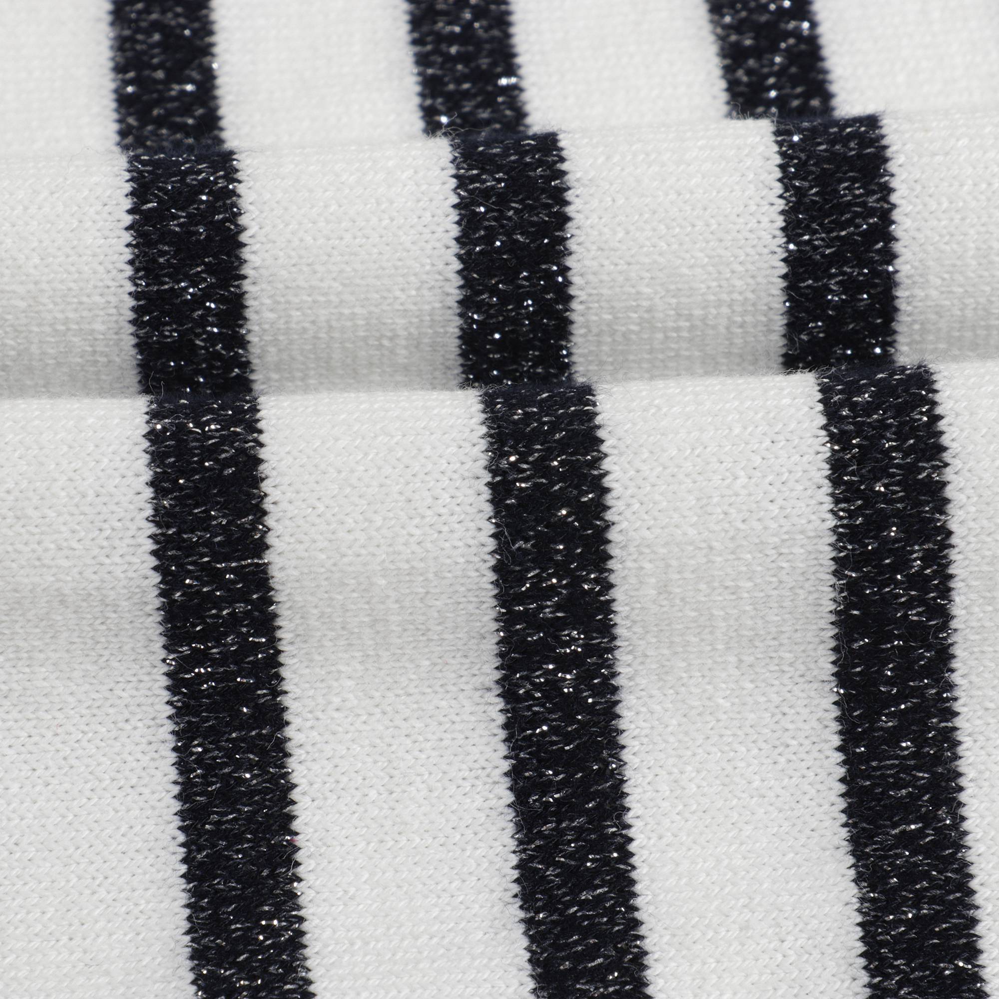Girls White Stripe Dress