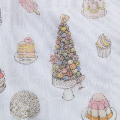 Small Bib Sweetie Pie - Gold Snaps