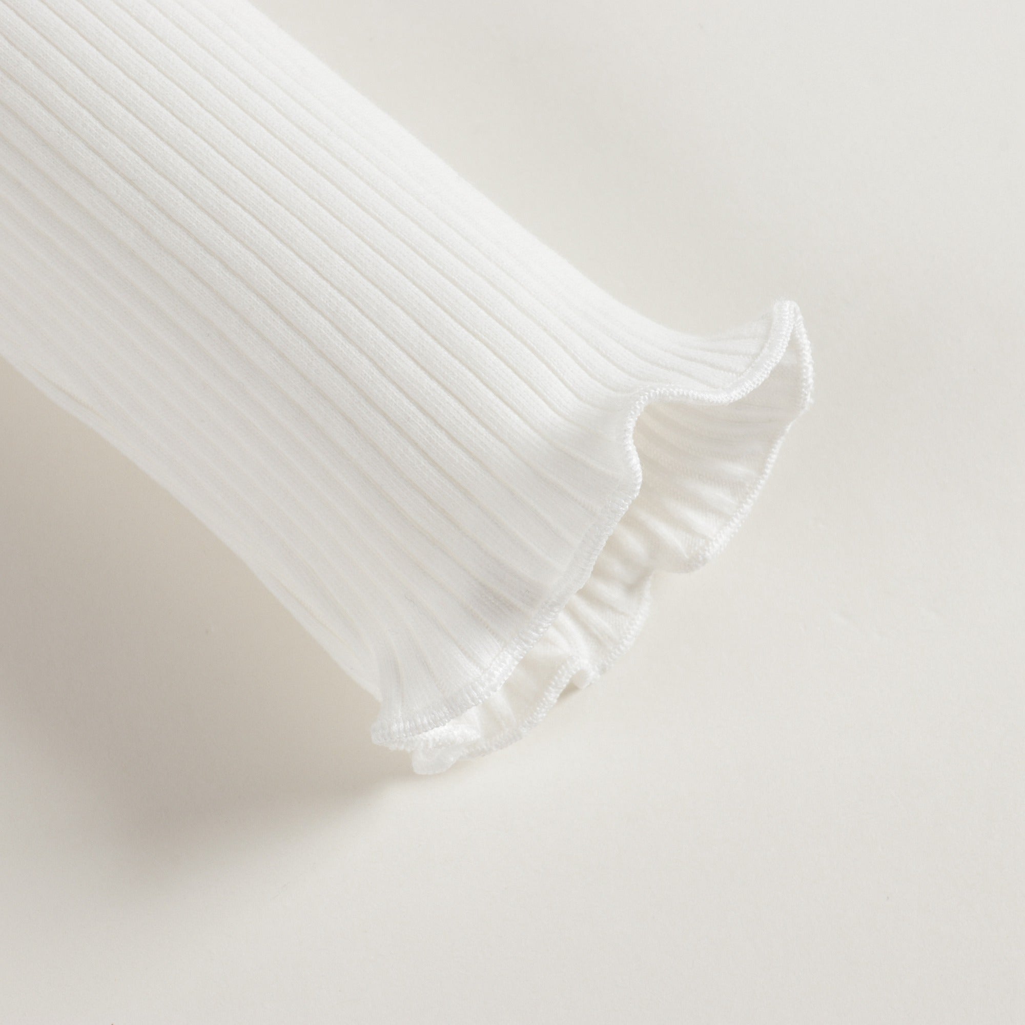 Girls White Turtleneck