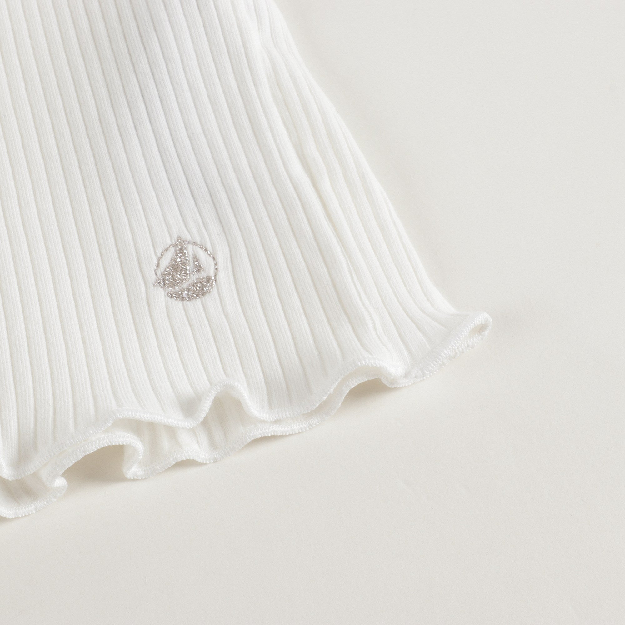 Girls White Turtleneck