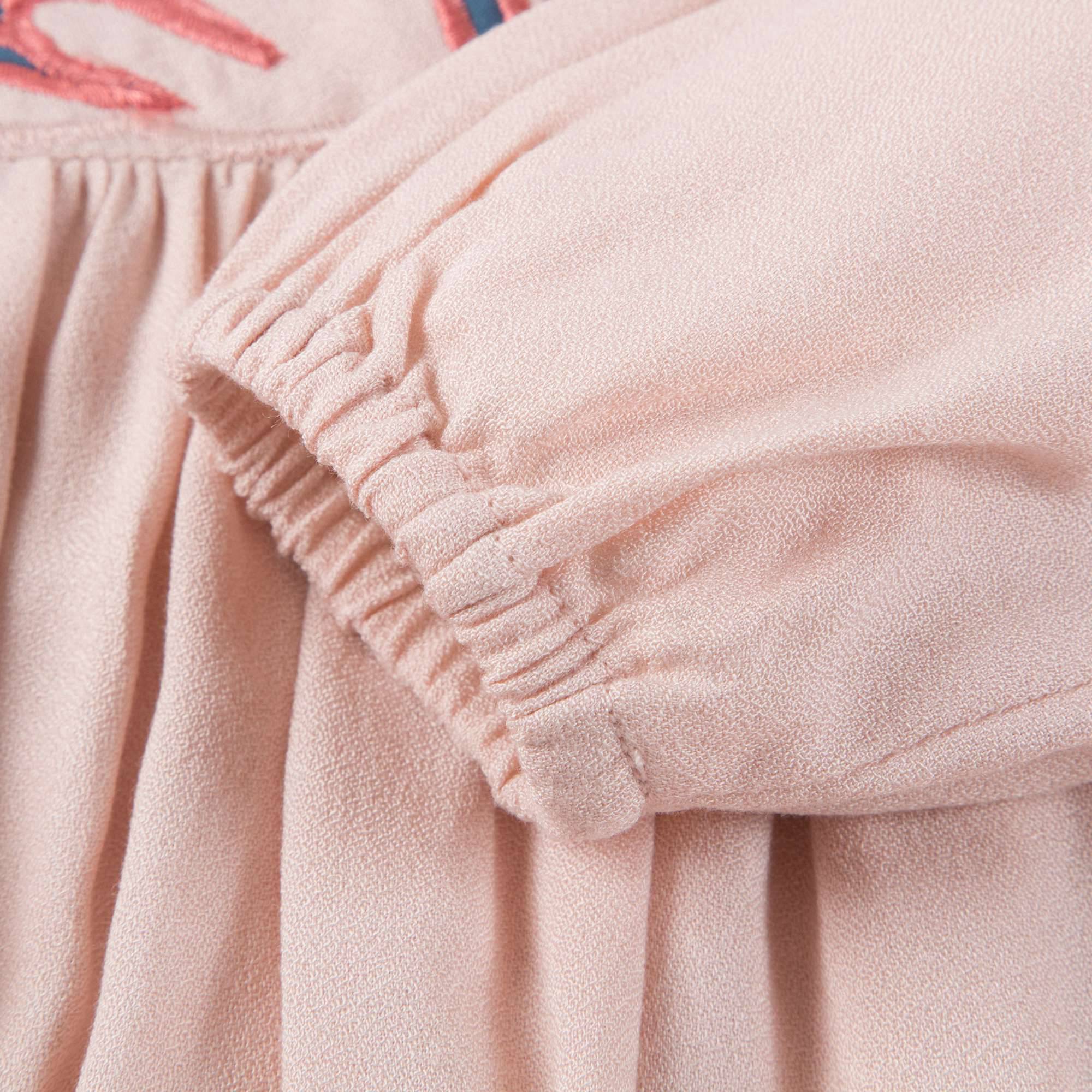 Baby Girls Pearl Pink Dresse