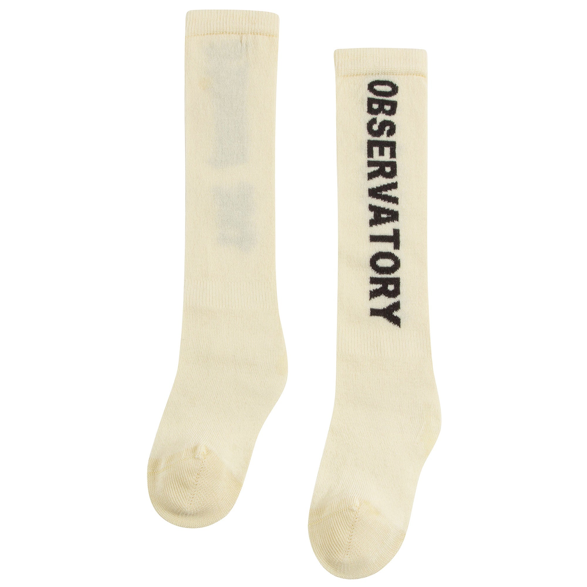 Girls & Boys Yellow Cotton Socks