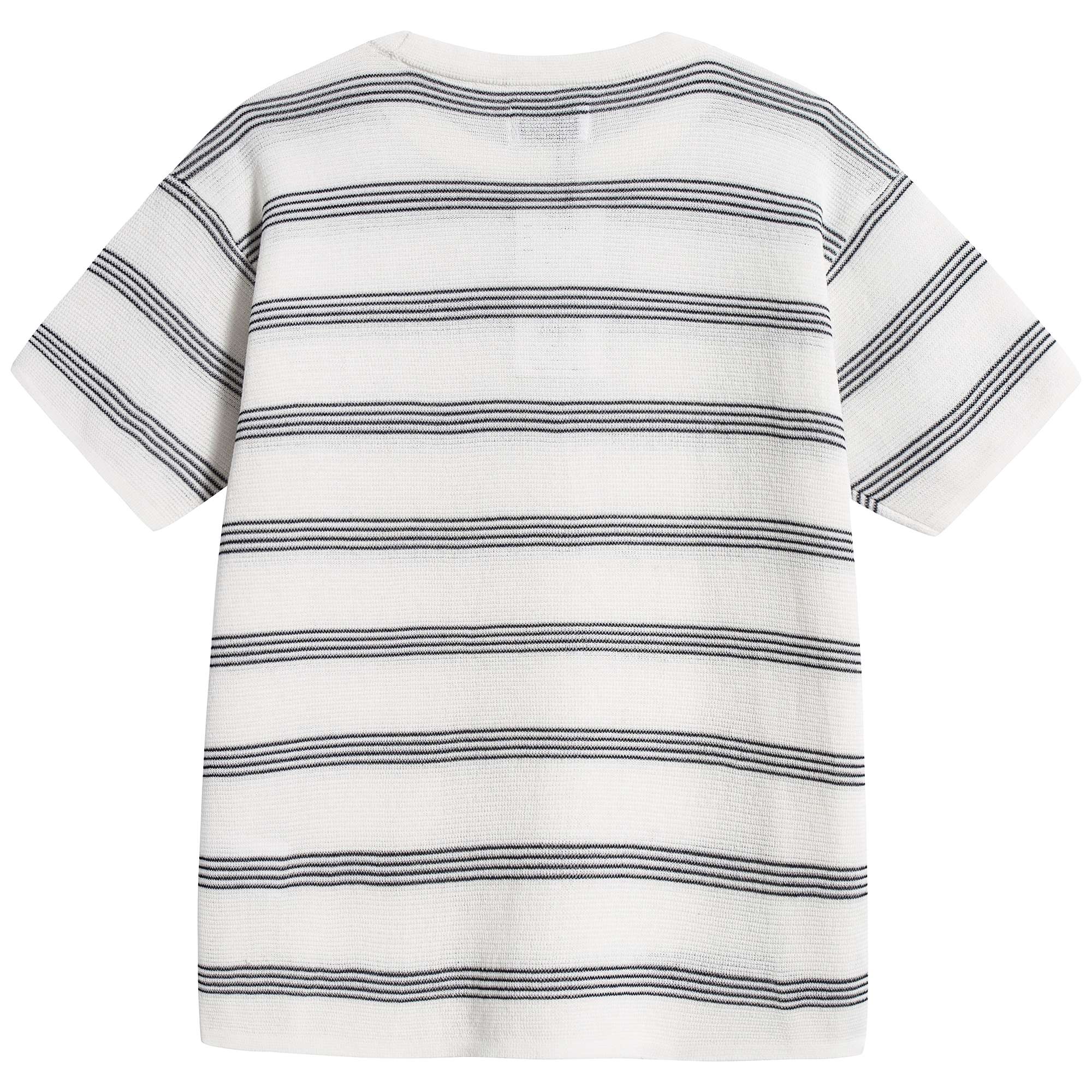 Girls White Knit T-shirt