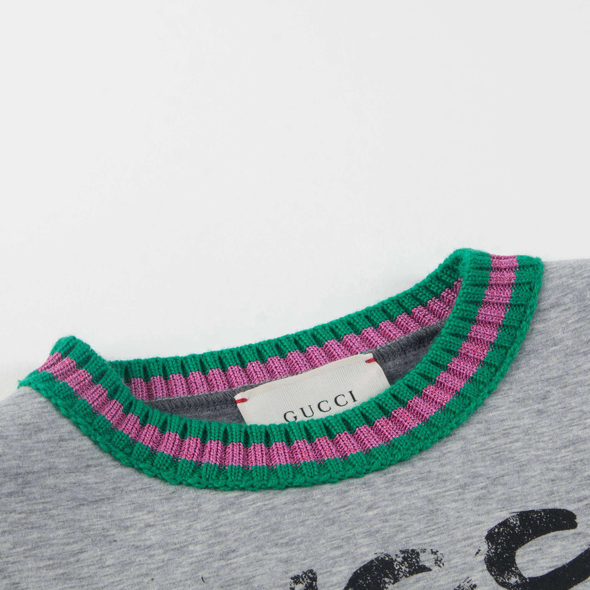 Girls Grey "Gucci Power" Sweatshirt