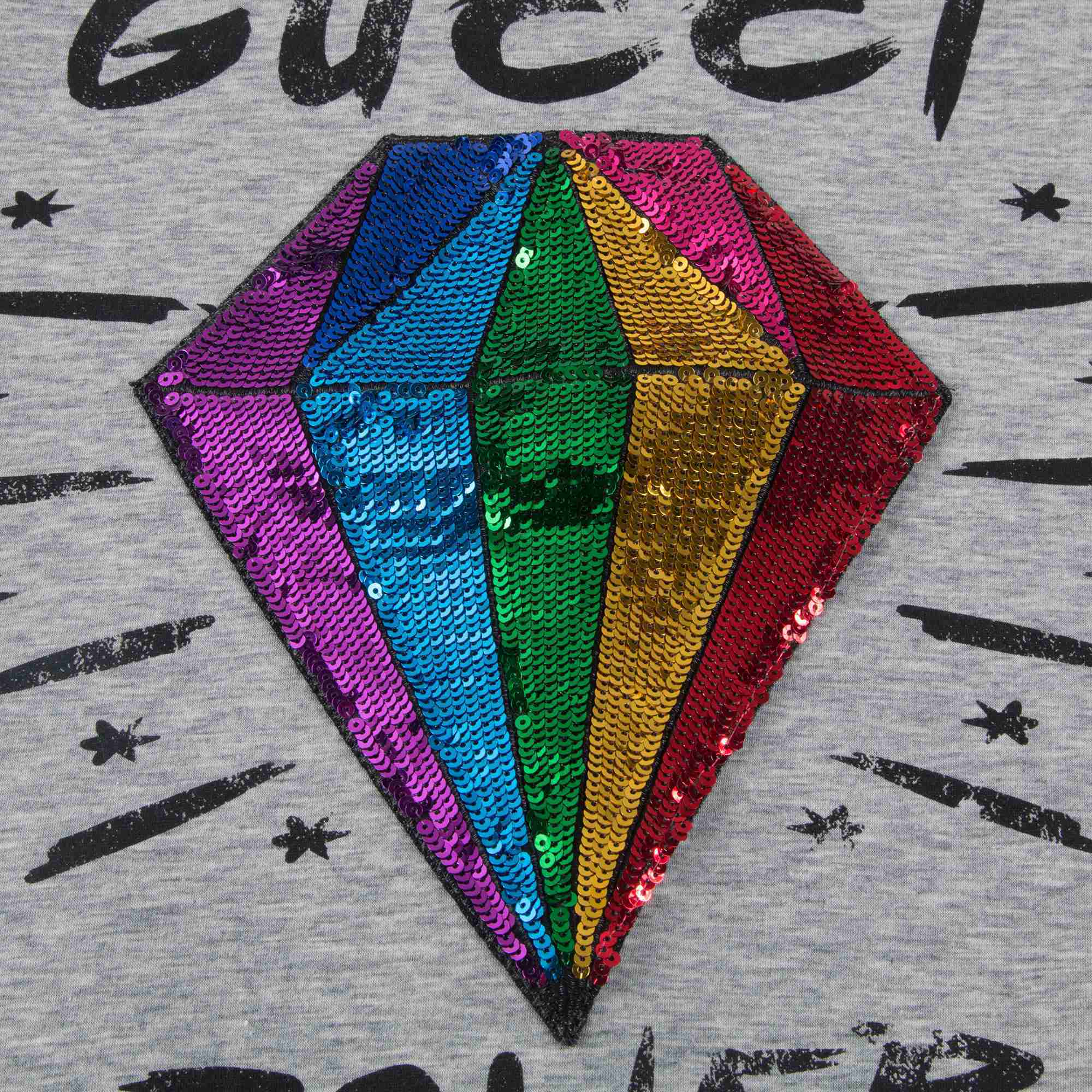 Girls Grey "Gucci Power" Sweatshirt