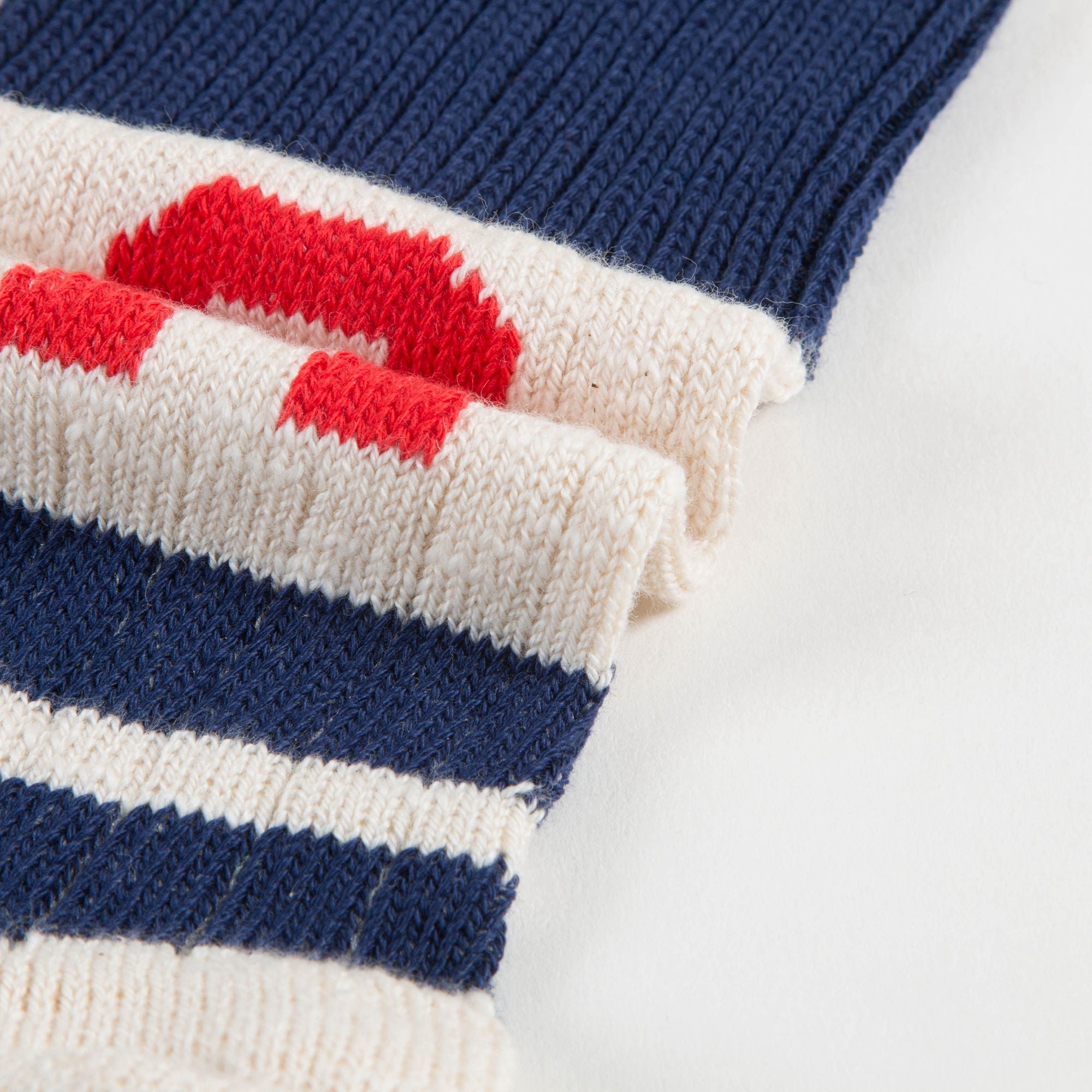 Girls Navy Blue Cotton Socks