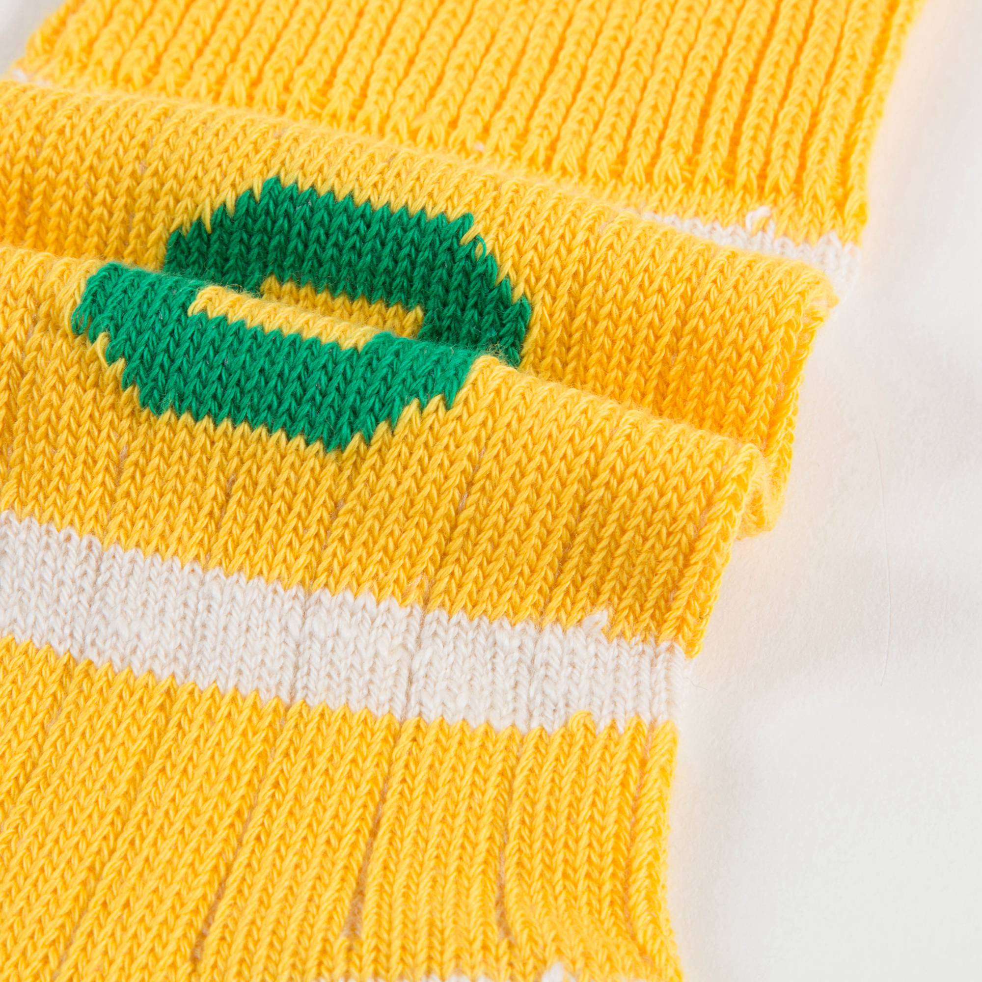 Girls  Yellow   Cotton   Socks